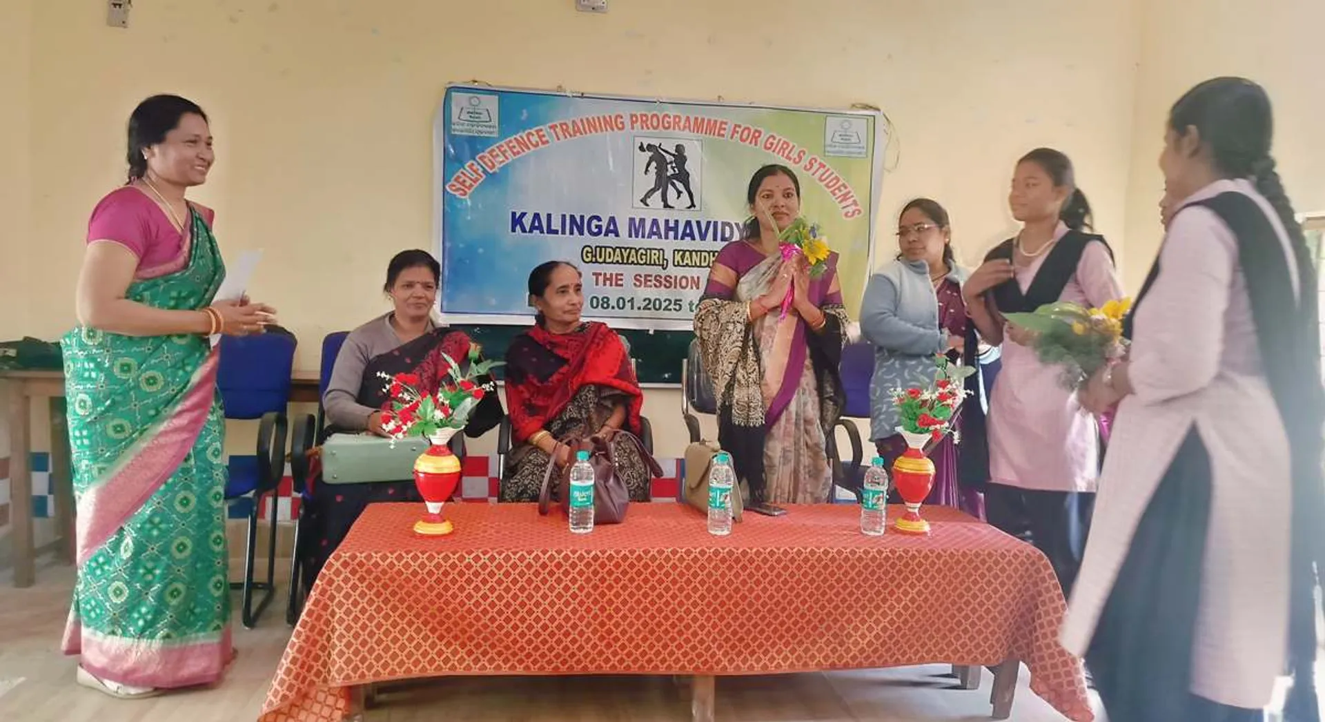 self-defense training camp for students 