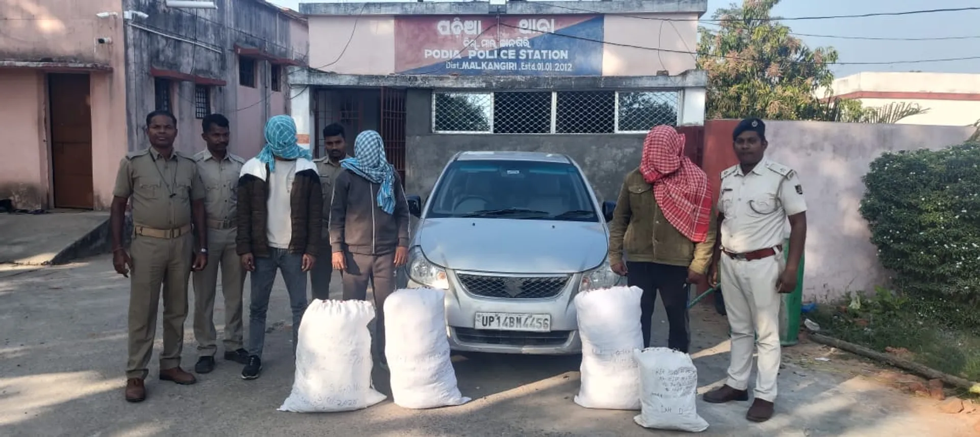Contraband seized 