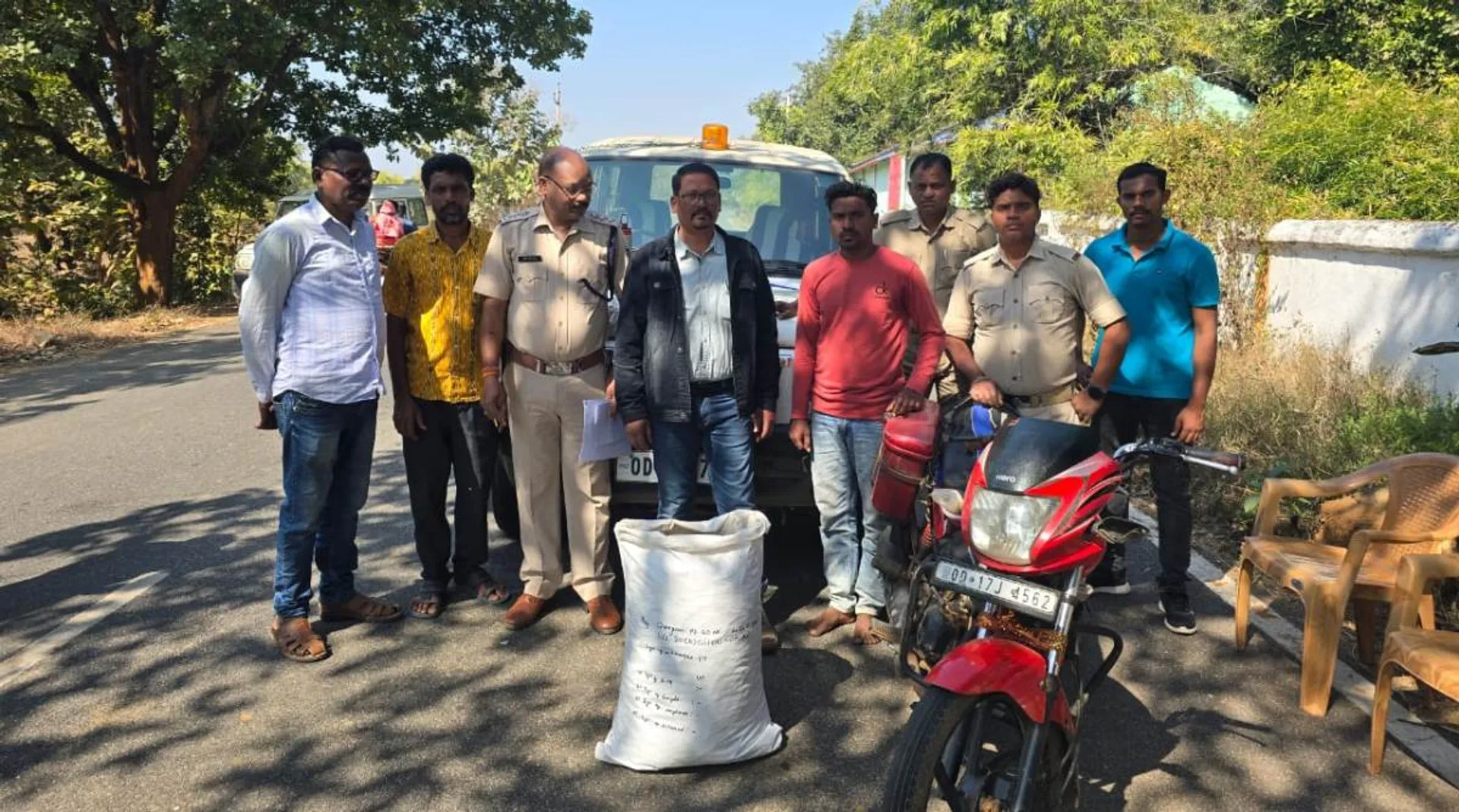 Bike seized with 11 kg ganja, one prosecuted