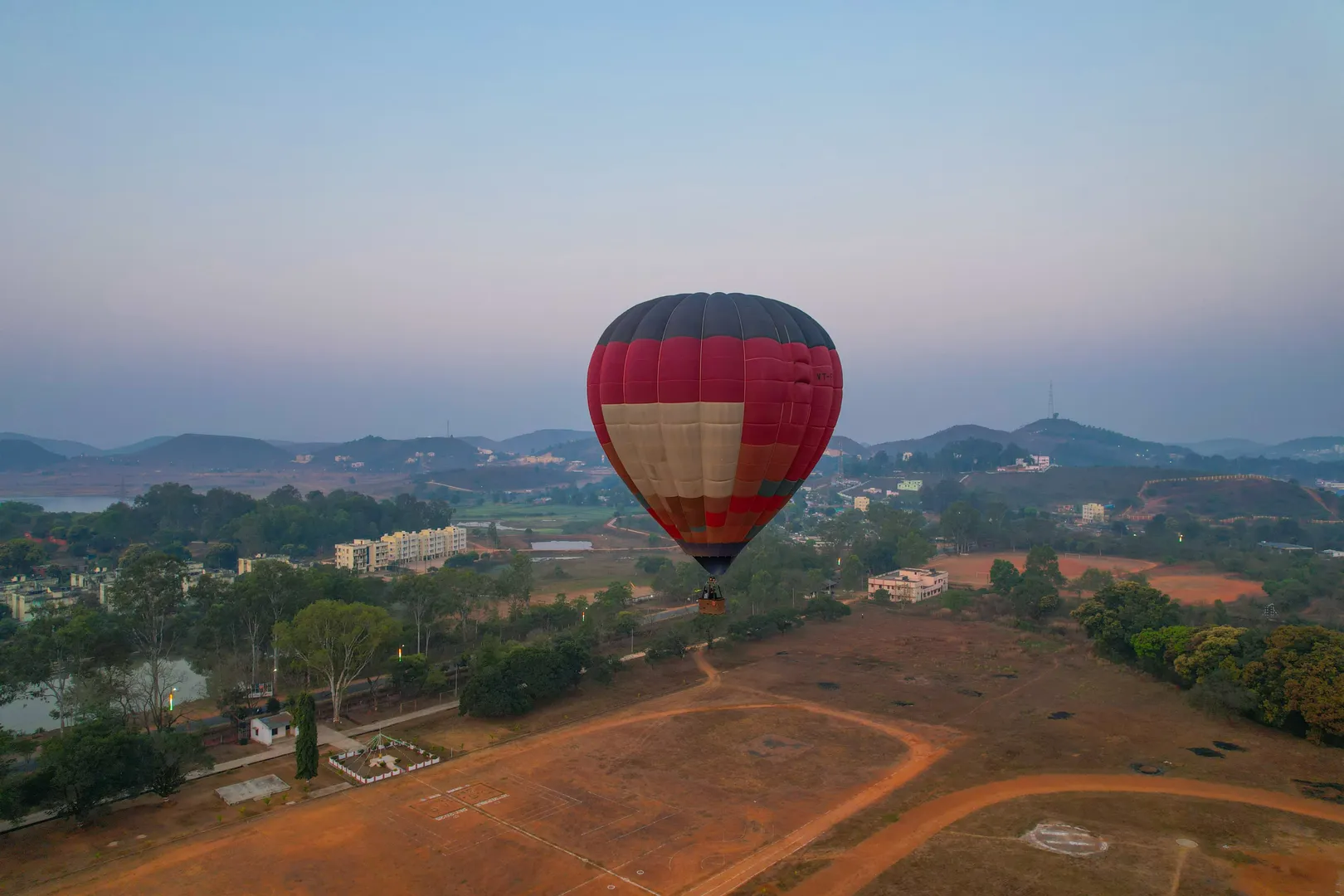 ହଟ୍‌ ଏୟାର ବେଲୁନିଂ ପରୀକ୍ଷାମୂଳକ ଉଡ଼ାଣ ଏବଂ ଅବତରଣ ସଫଳ