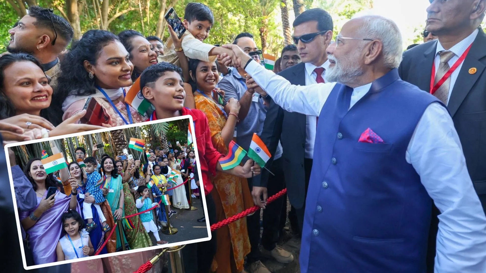 welcome modi