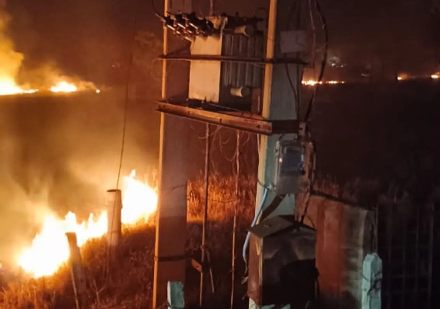 Fire spaired to Boudh village. 