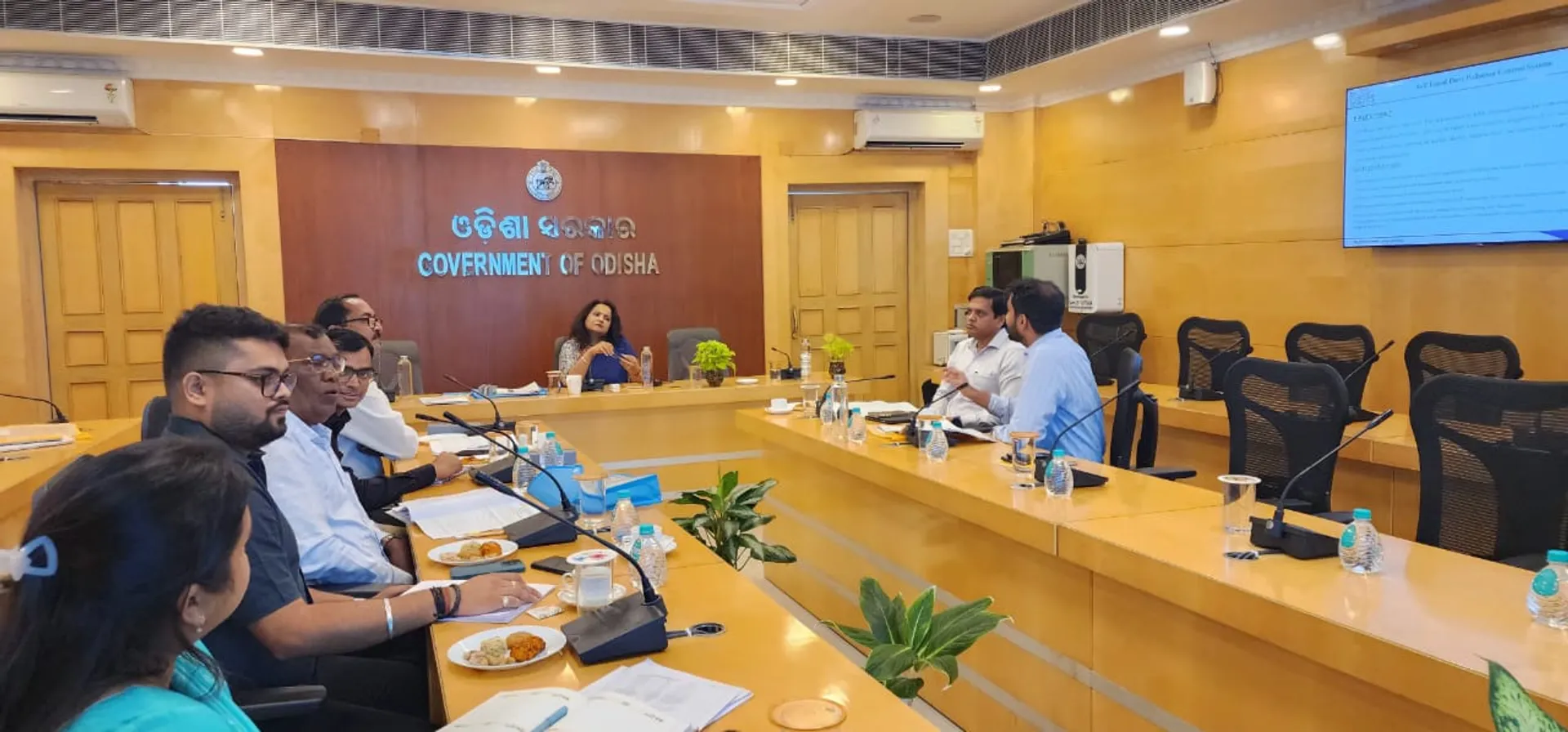 Meeting for Rourkela new bus stand