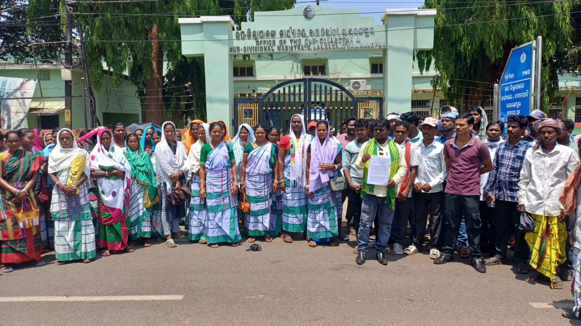 Villagers demand to Sub collector
