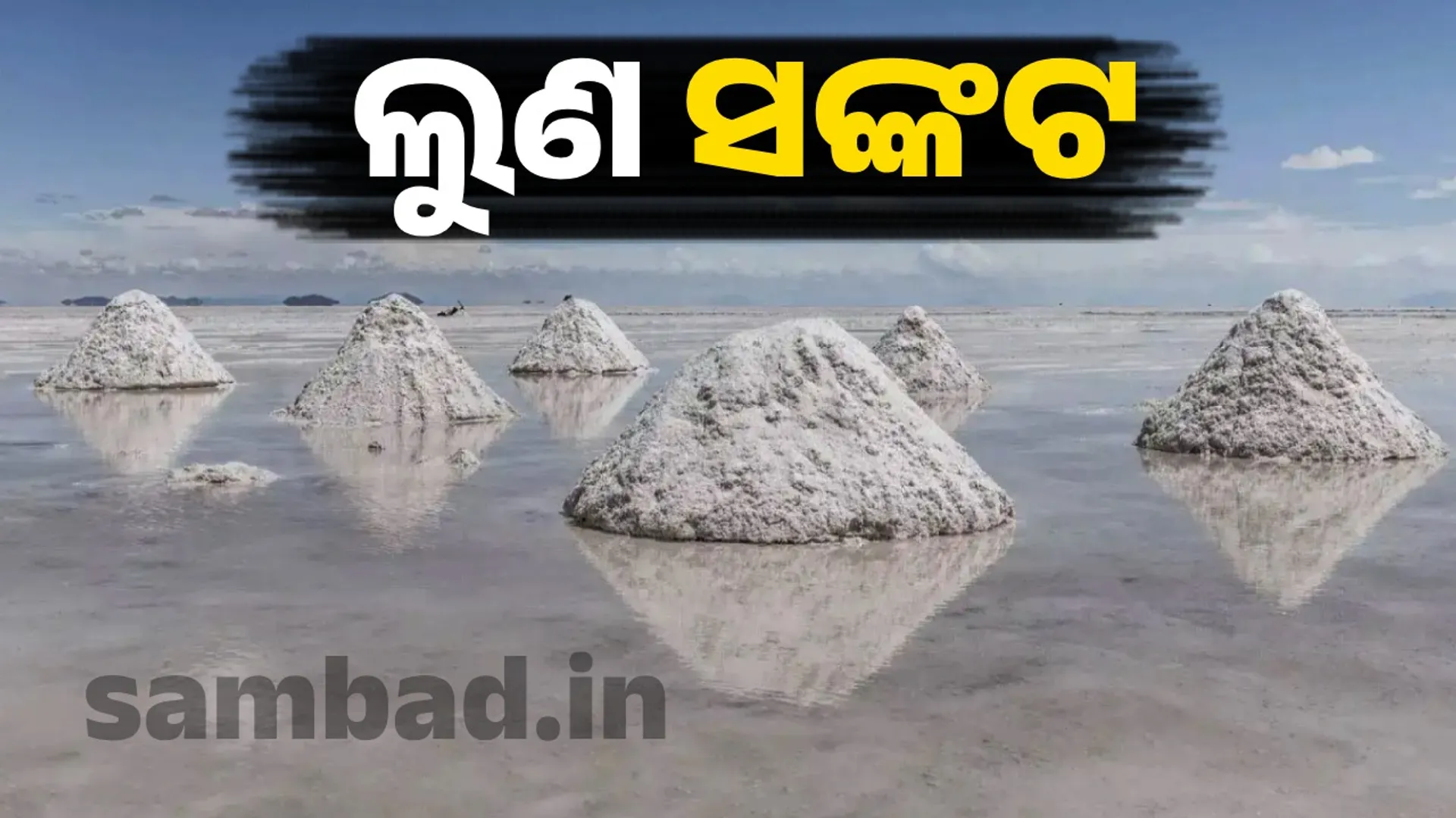 Salt crisis in India's neighboring countries