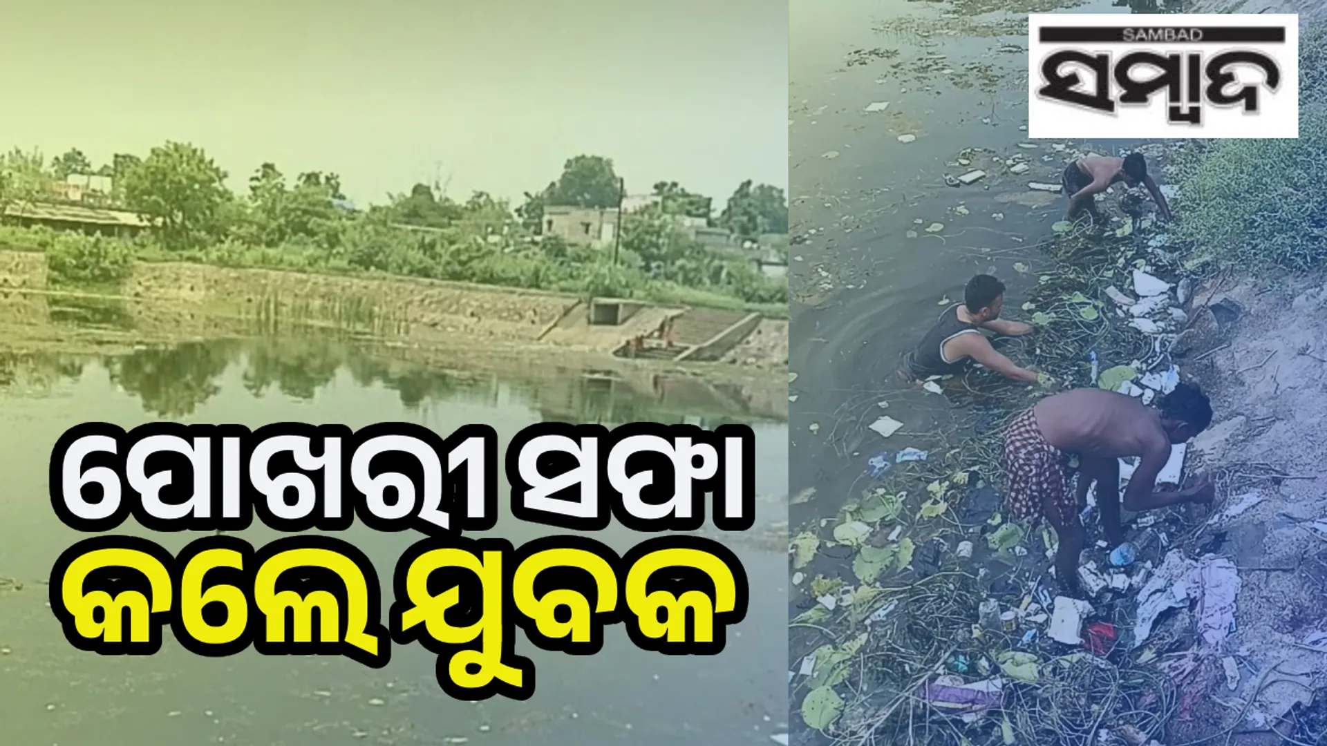 Pond in Rairangpur