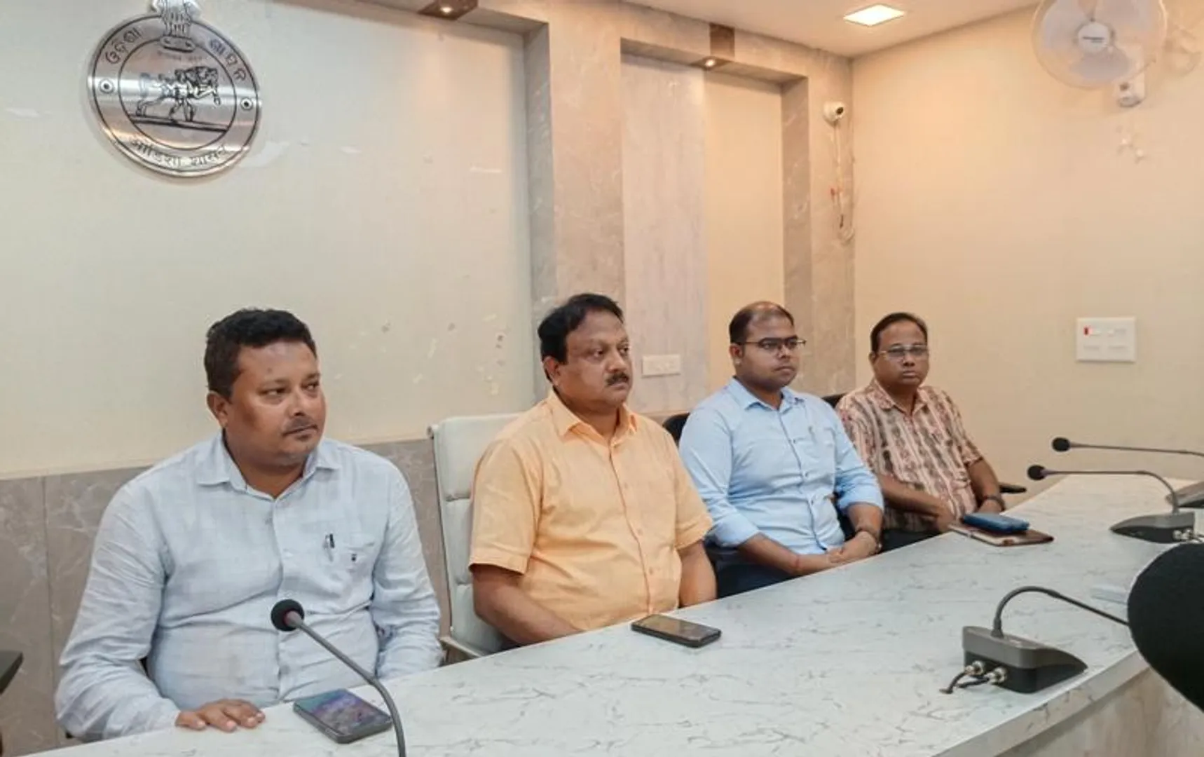 Bhadrak collector press meet