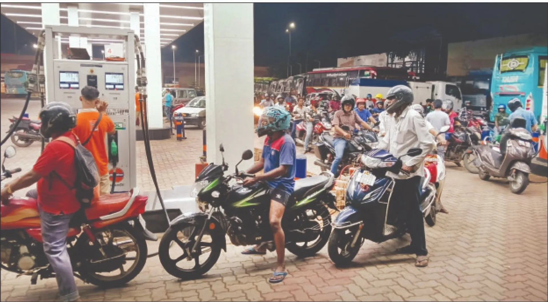 petrol pump
