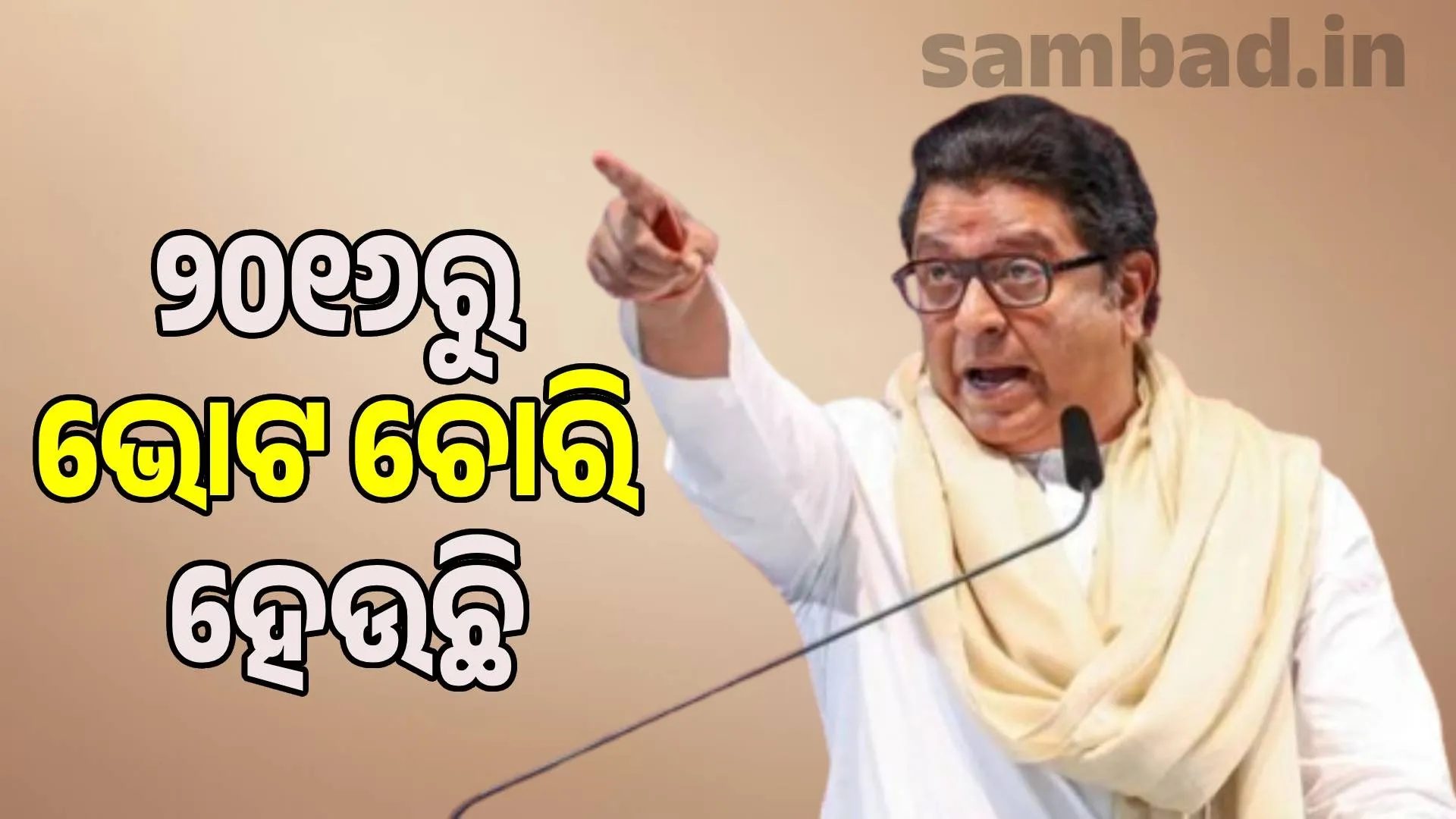 Votes have been stolen in the country for 10 years: Raj Thackeray's shocking allegation