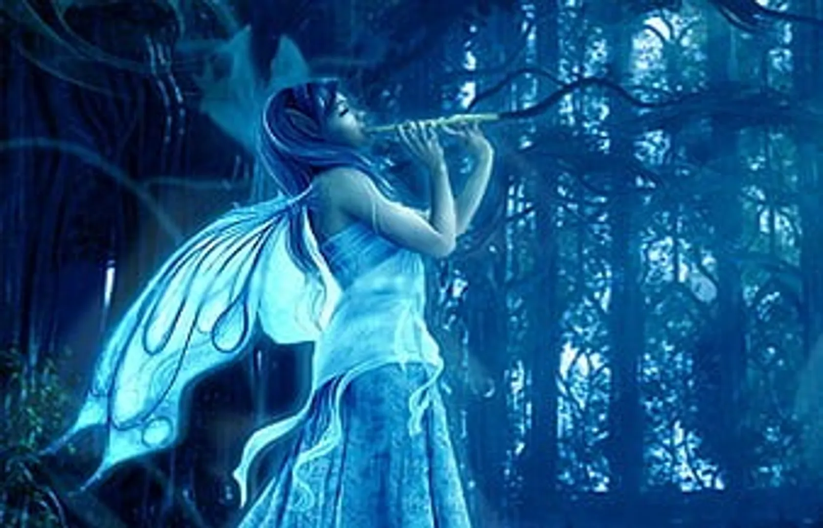 HD-wallpaper-fairy-forest-wings-music-fantasy-butterfly-dark-flute-blue-night-thumbnail