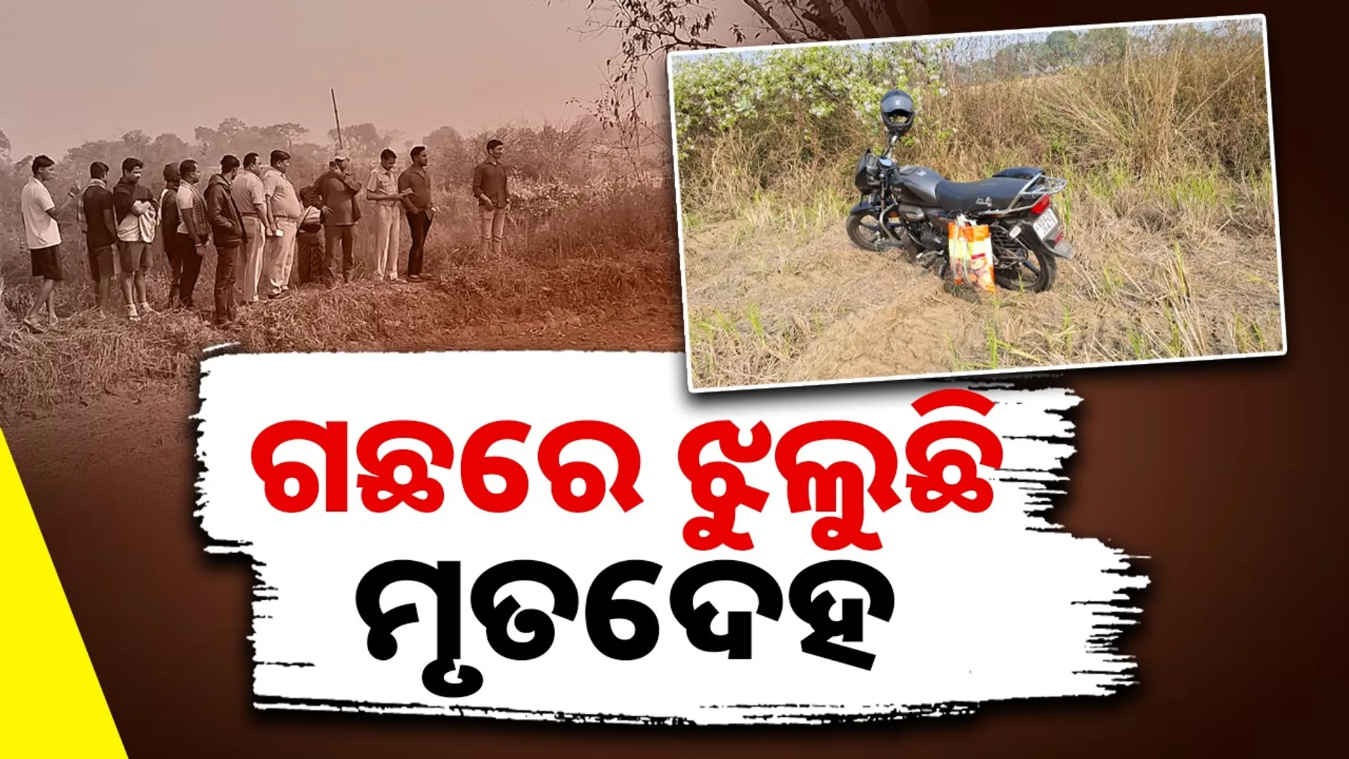 Body of youth found hanging from tree