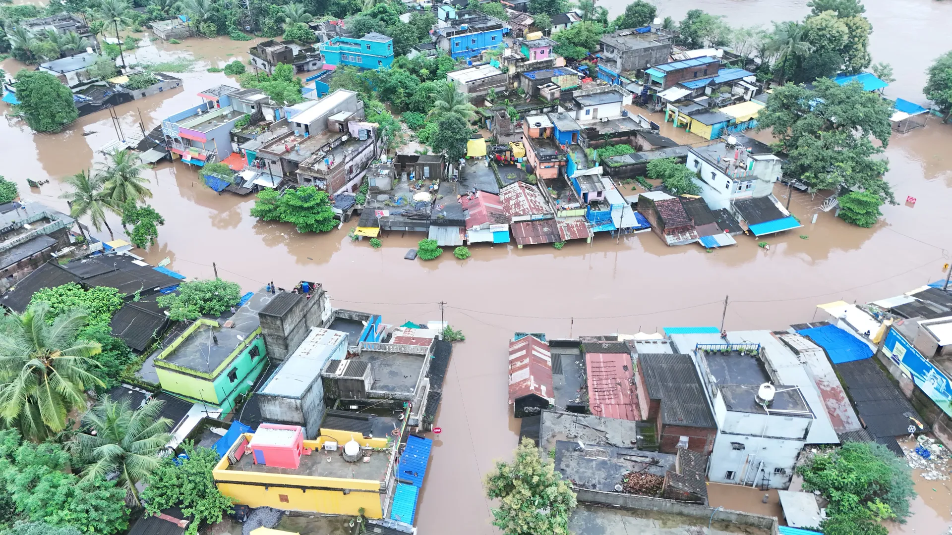 village flood