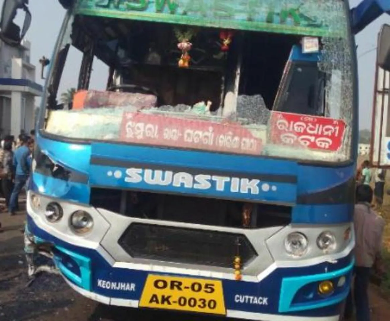 ଯାଜପୁର: ବସ୍‌-ବାଇକ୍‌ ଦୁର୍ଘଟଣାରେ କଲେଜ ଛାତ୍ରଙ୍କ ମୃତ୍ୟୁ; ରାସ୍ତା ଅବରୋଧ
