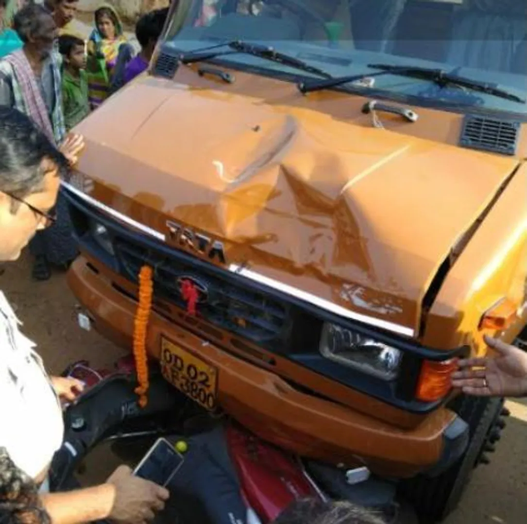 ସ୍କୁଟିକୁ ଦଳିଦେଲା ଟ୍ରକ୍‌ : ନଣନ୍ଦ ମୃତ, ଭାଉଜ ଗୁରୁତର