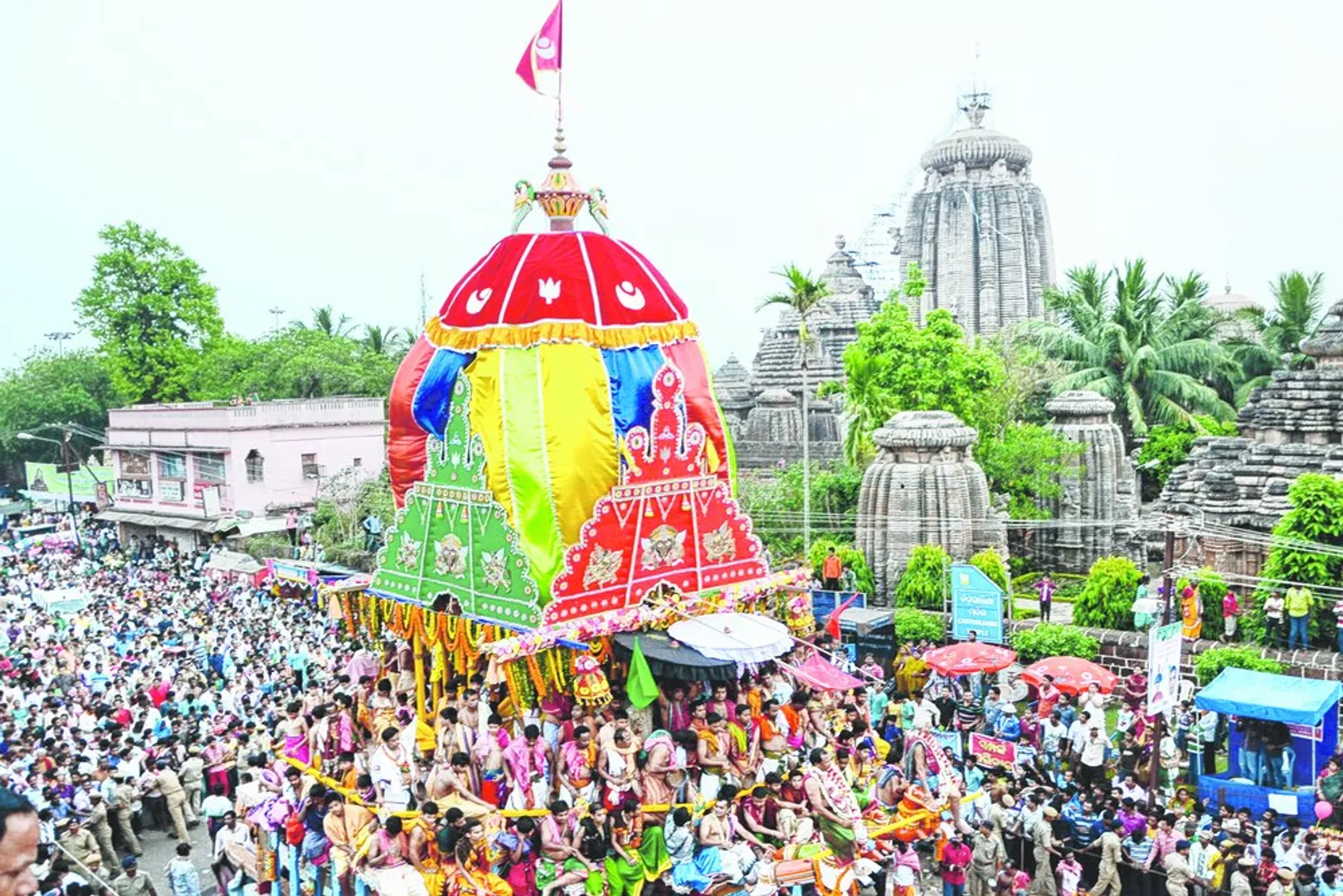 ଆଜି ବାହୁଡ଼ିବେ ଶ୍ରୀଲିଙ୍ଗରାଜ
