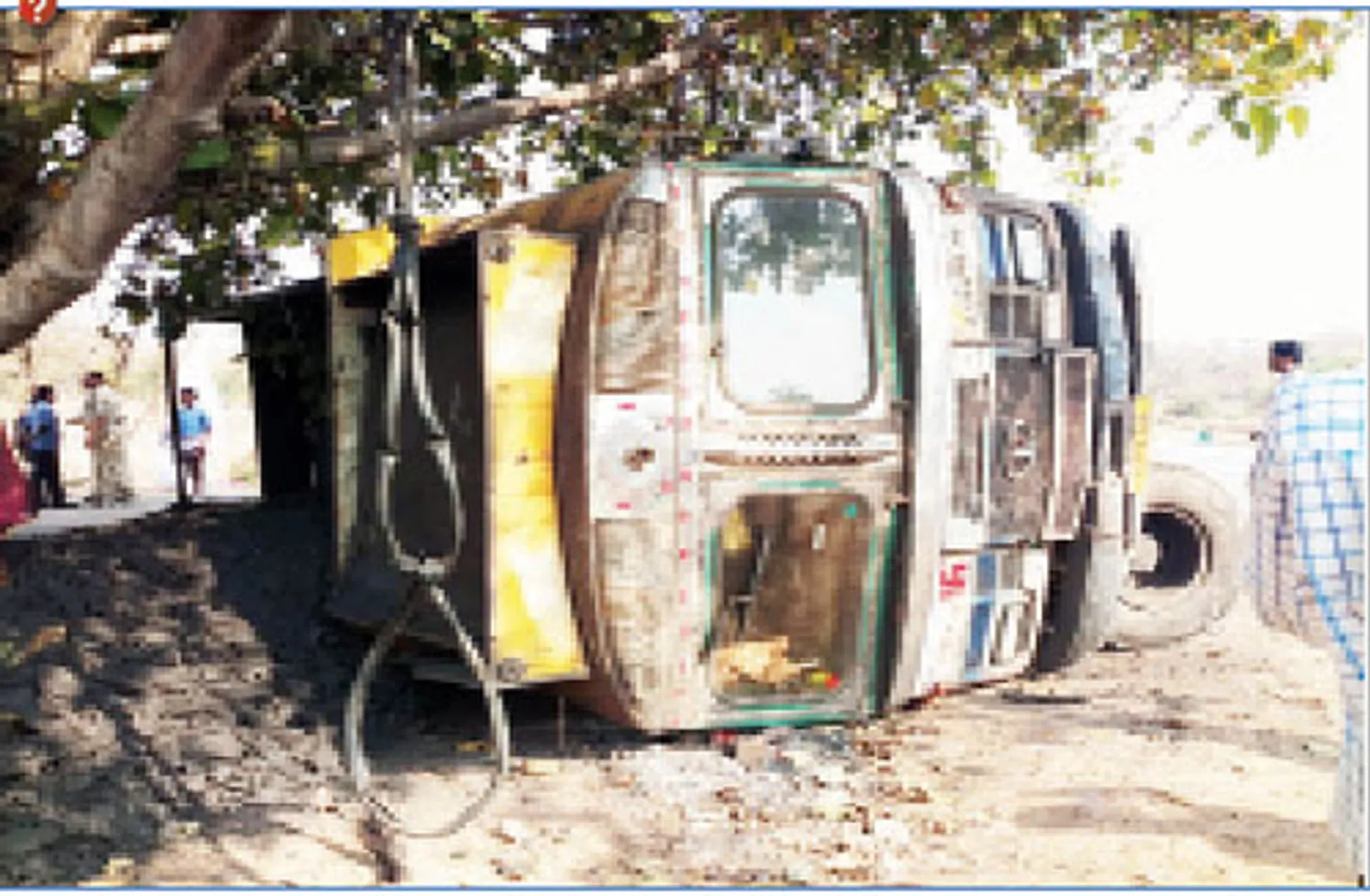 କୋଇଲା ବୋଝେଇ ଟ୍ରକ ଓଲଟି ଚାଳକ ମୃତ