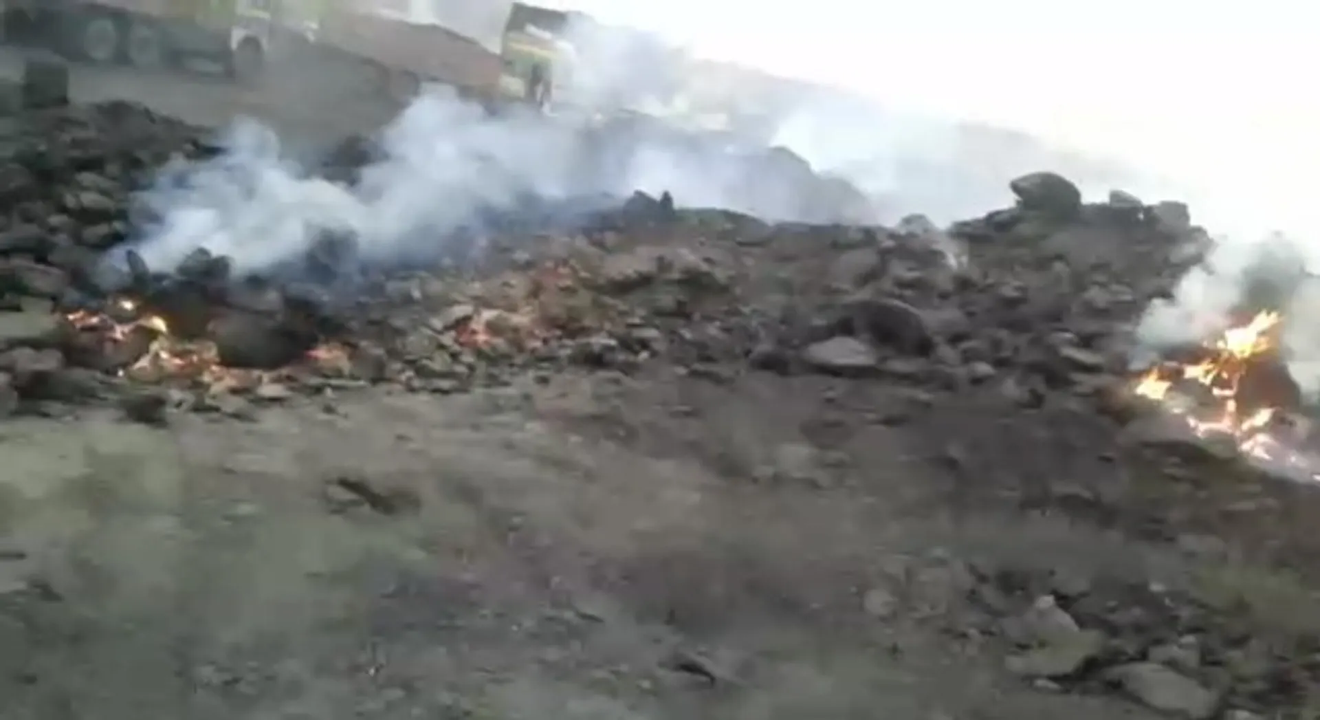 ସମଲେଶ୍ୱରୀ ଖୋଲାମୁହଁ ଖଣିରେ ନିଅାଁ