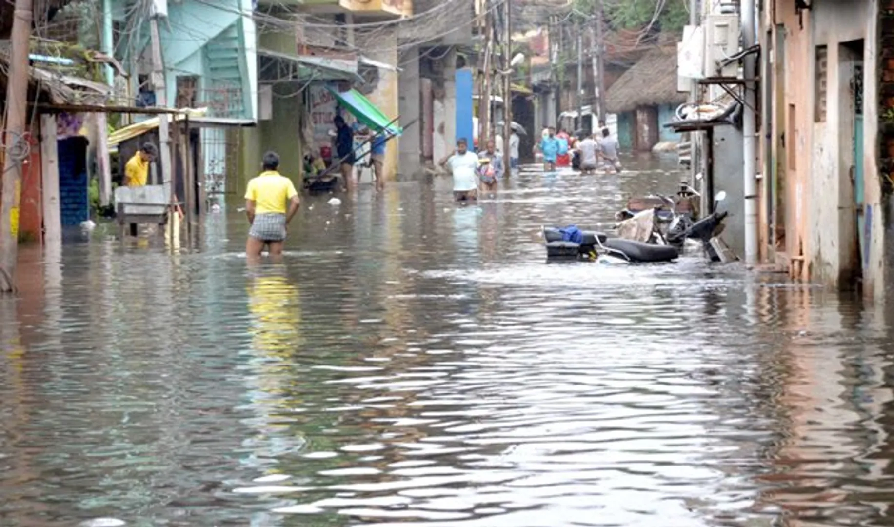 ଲଗାଣ ବର୍ଷାରେ କଟକ ଓଡ଼ିଆ ବଜାର ତେଲୁଗୁ ବସ୍ତି ଜଳାର୍ଣ୍ଣବ