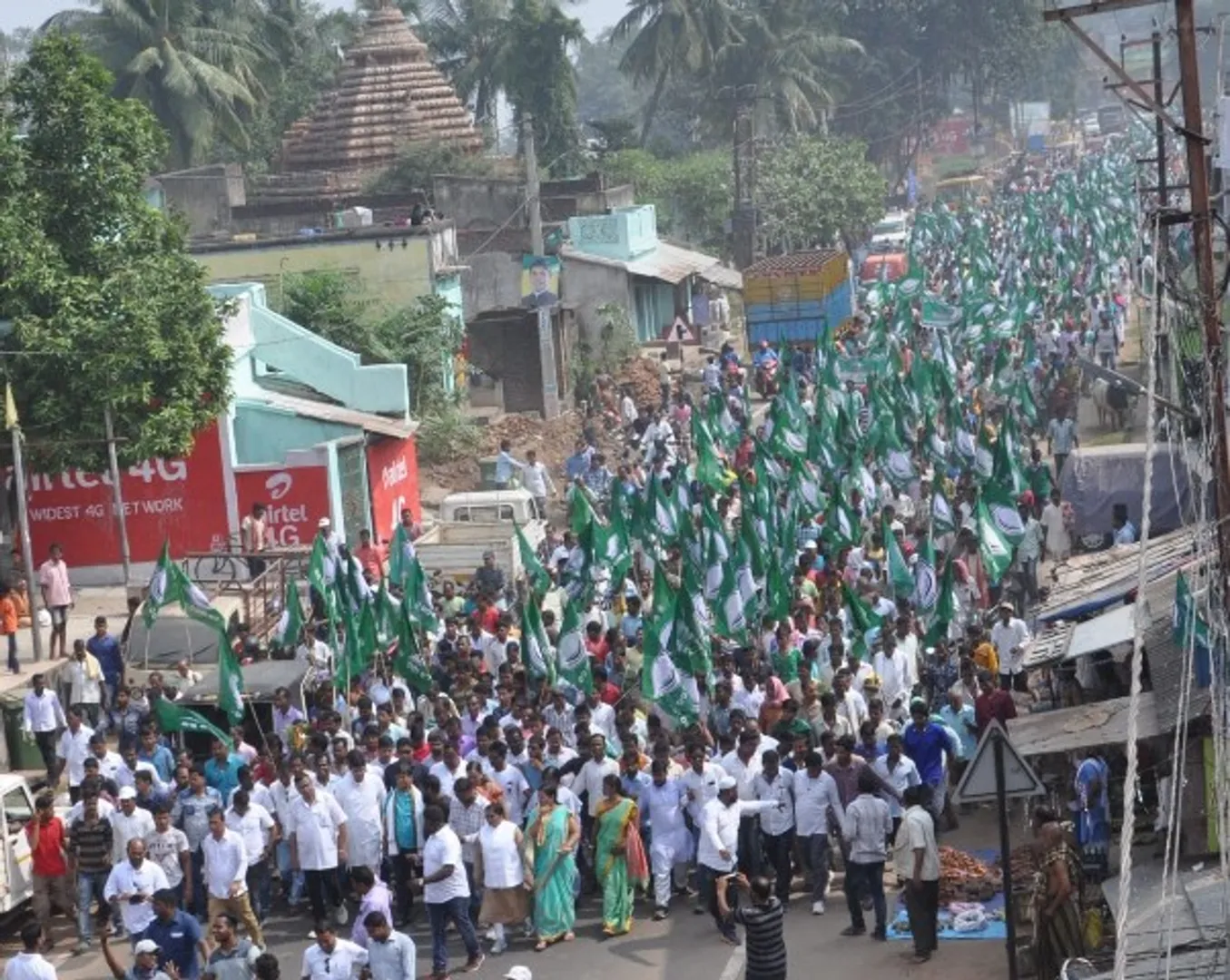 ନୟାଗଡ଼ ଏନ୍ଏସିରେ ଜନସମ୍ପର୍କ ପଦଯାତ୍ରା