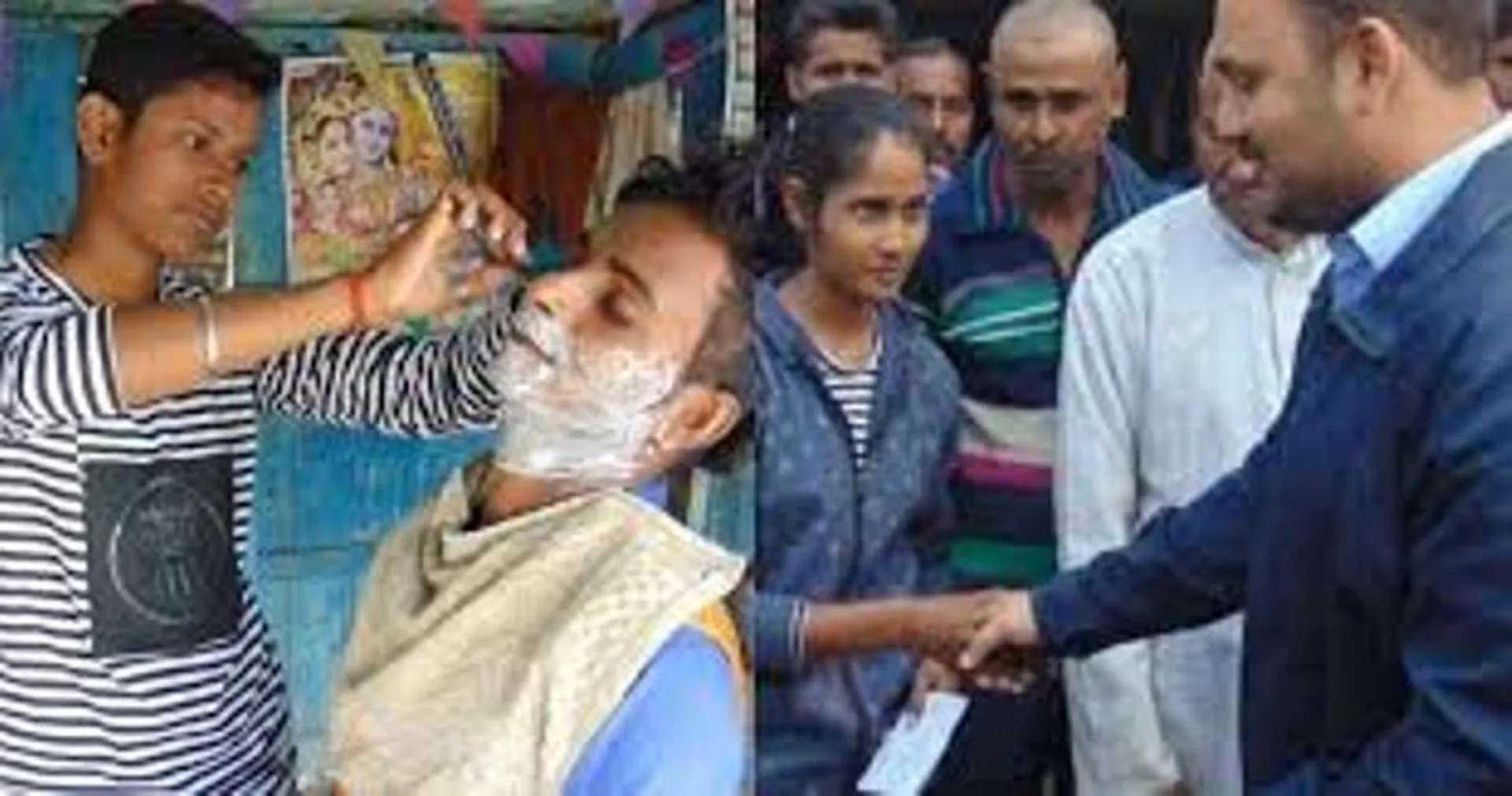 ବାପାଙ୍କ ଦେହ ଖରାପ ହେବା ପରେ ୪ବର୍ଷ ପର୍ଯ୍ୟନ୍ତ ଦୁଇ ଝିଅ ପୁଅ ହୋଇ ଚଳାଉଥିଲେ ସେଲୁନ୍‌