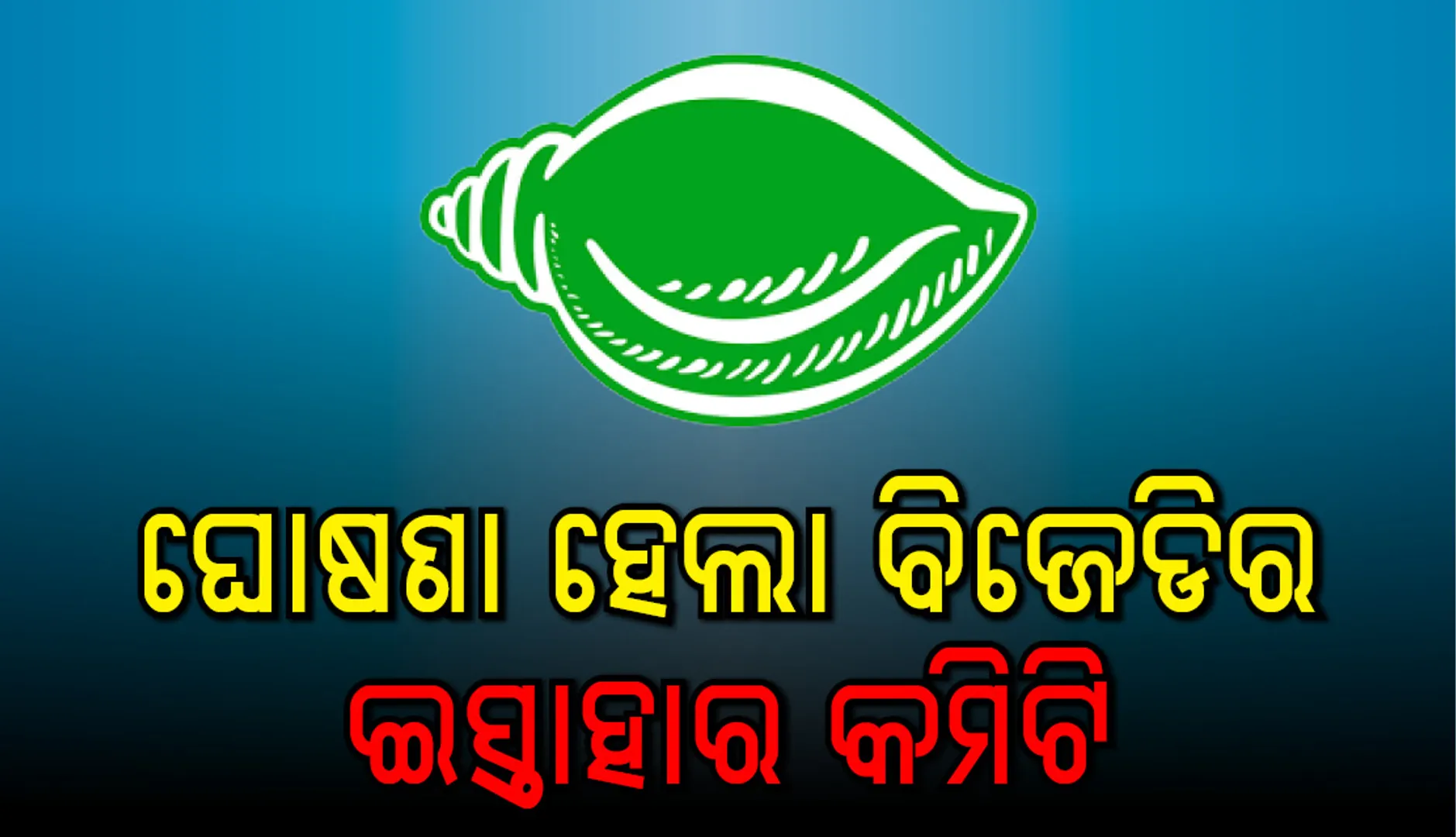 ବିଜେଡିର ଇସ୍ତାହାର କମିଟି ଘୋଷଣା କଲେ ମୁଖ୍ୟମନ୍ତ୍ରୀ ନବୀନ ପଟ୍ଟନାୟକ