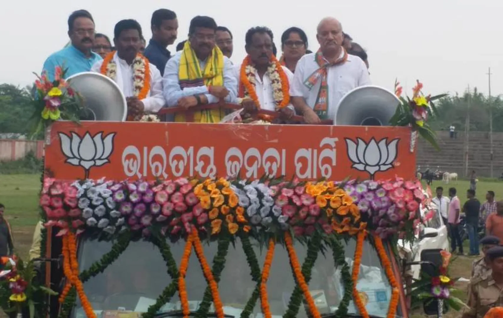 କମ୍ପୁଛି ବାରିପଦା: ଧର୍ମେନ୍ଦ୍ରଙ୍କ ରୋଡ଼ ସୋ’ ଆରମ୍ଭ, କିଛି ସମୟ ପରେ ନବୀନ କରିବେ ହାଇଟେକ୍‌ ପ୍ରଚାର