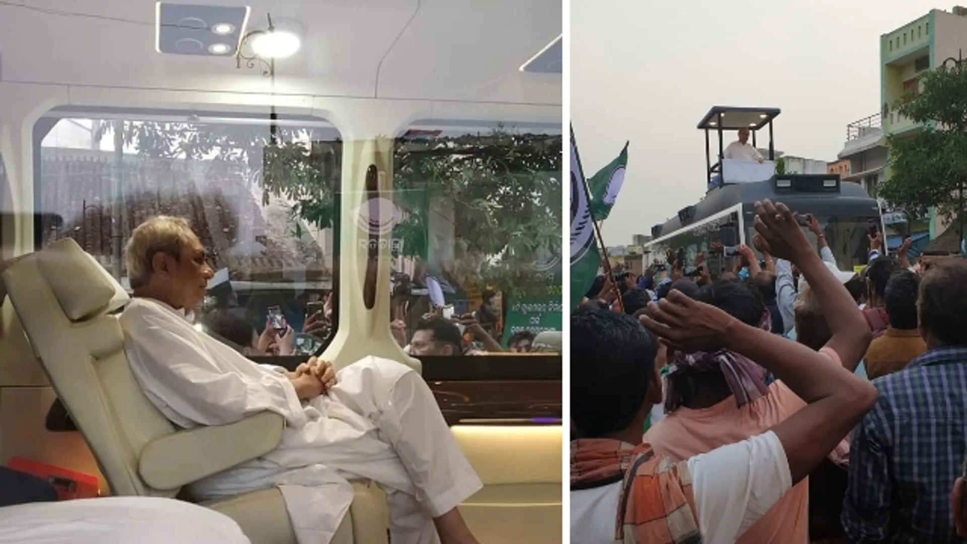 ମୁଖ୍ୟମନ୍ତ୍ରୀଙ୍କ ହାଇଟେକ୍‌ ପ୍ରଚାର ବସ୍‌