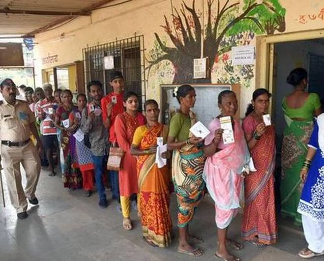 ଚତୁର୍ଥ ପର୍ଯ୍ୟାୟରେ ୬୪% ମତଦାନ