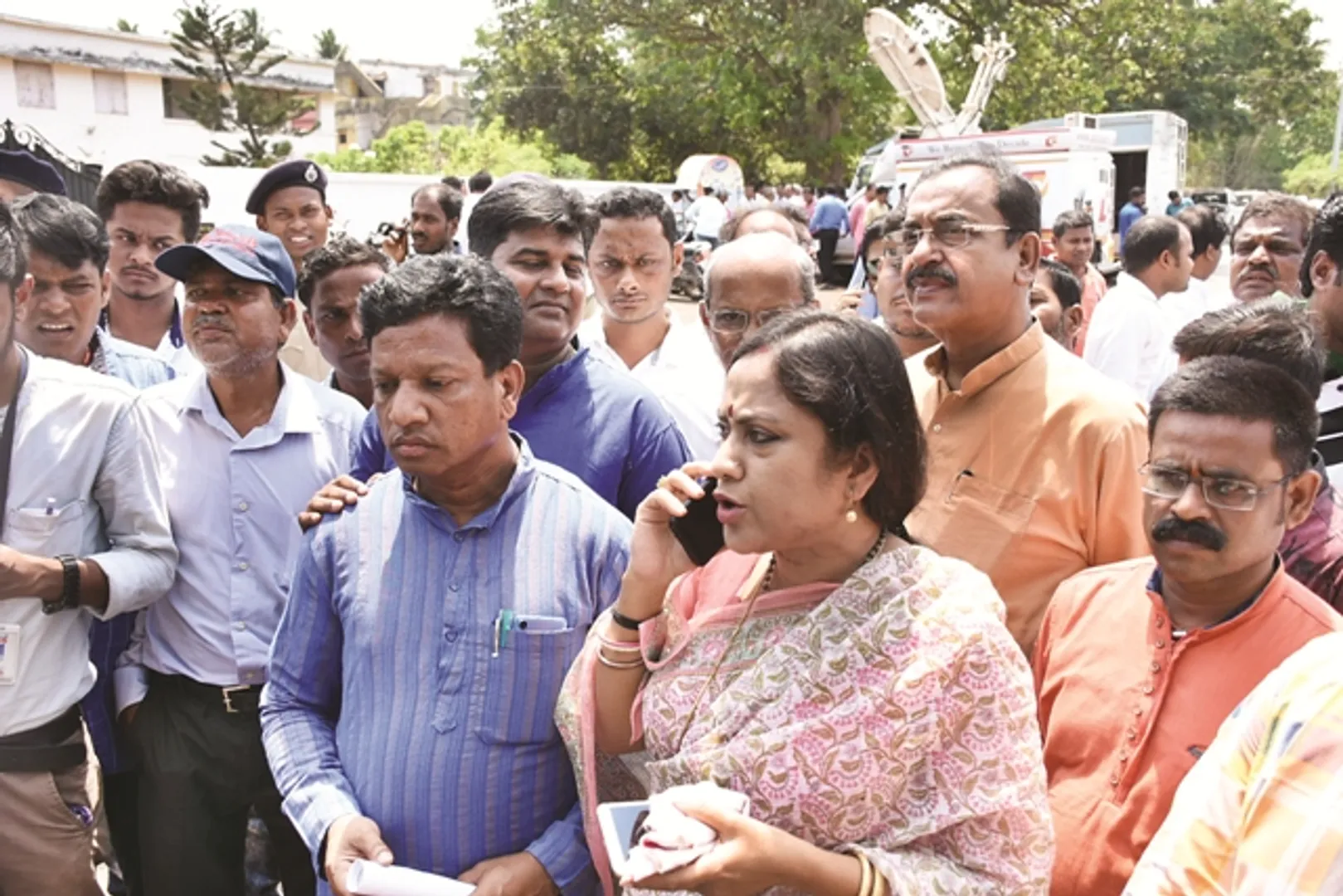 ନବୀନ ନିବାସରେ ବିଜେପି ନେତା