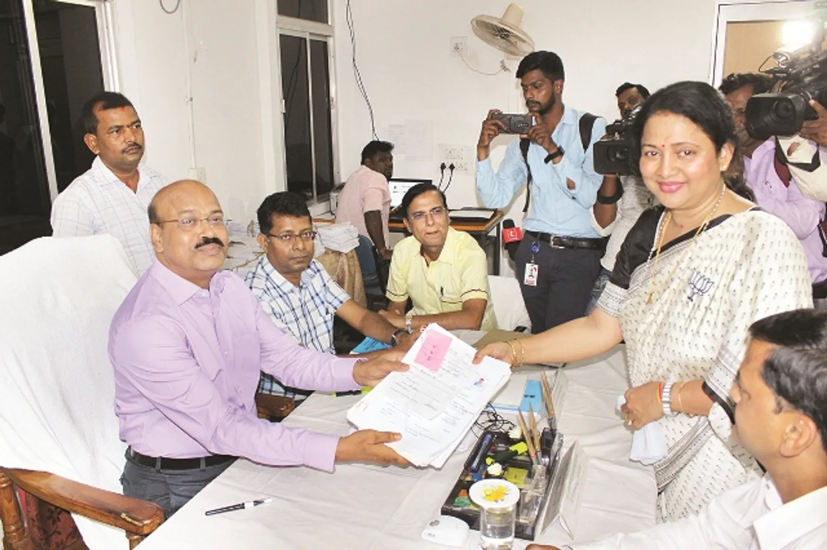 ତୃତୀୟ ପର୍ଯ୍ୟାୟ ପାଇଁ ନାମାଙ୍କନ ପତ୍ର ଦାଖଲ