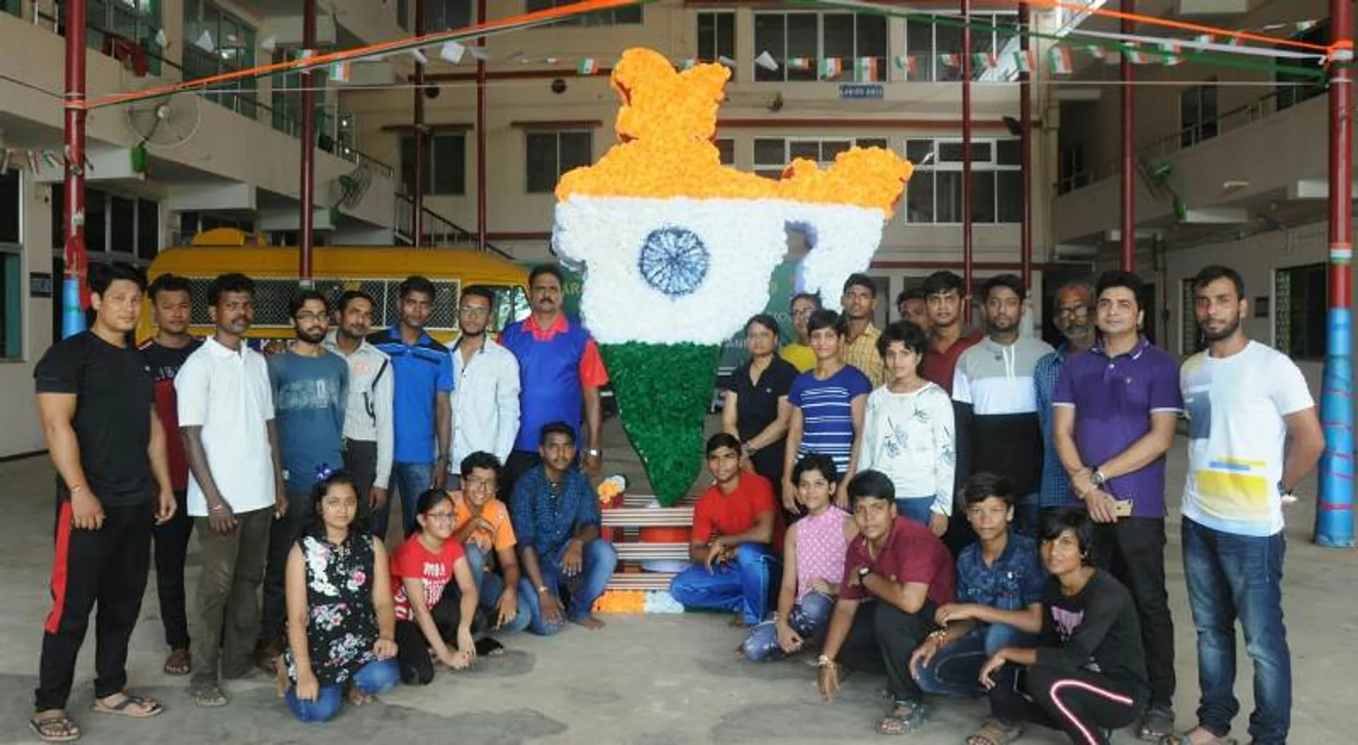 ଭୁବନେଶ୍ୱର: ଉତ୍କଳ କରାଟେ ସ୍କୁଲରେ ସ୍ୱାଧୀନତା ଦିବସ।