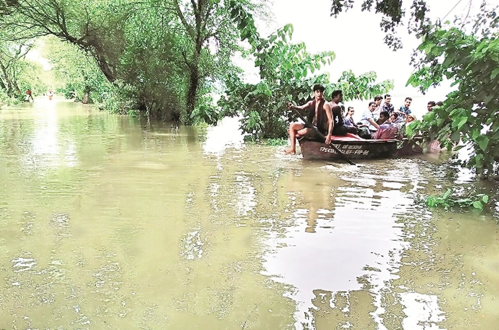 ସାତକୋଶିଆରେ ମହାନଦୀର ଉଗ୍ରରୂପ, ଗଣିଆ-ଛାମୁଣ୍ତିଆ ରାସ୍ତାରେ ୩ ଫୁଟ୍‌ ପାଣି