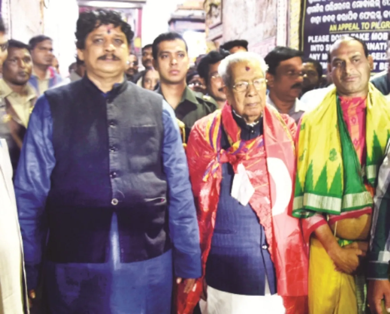 ଶ୍ରୀମନ୍ଦିରରେ ଆନ୍ଧ୍ର ରାଜ୍ୟପାଳ