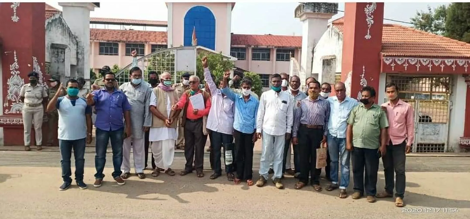 ମଣ୍ଡିରେ ଧାନ ମାନ ନିର୍ଦ୍ଧାରଣରେ ଜାଲିଆତି ନେଇ ଭାରତୀୟ କିଷାନ ସଂଘର ବିକ୍ଷୋଭ