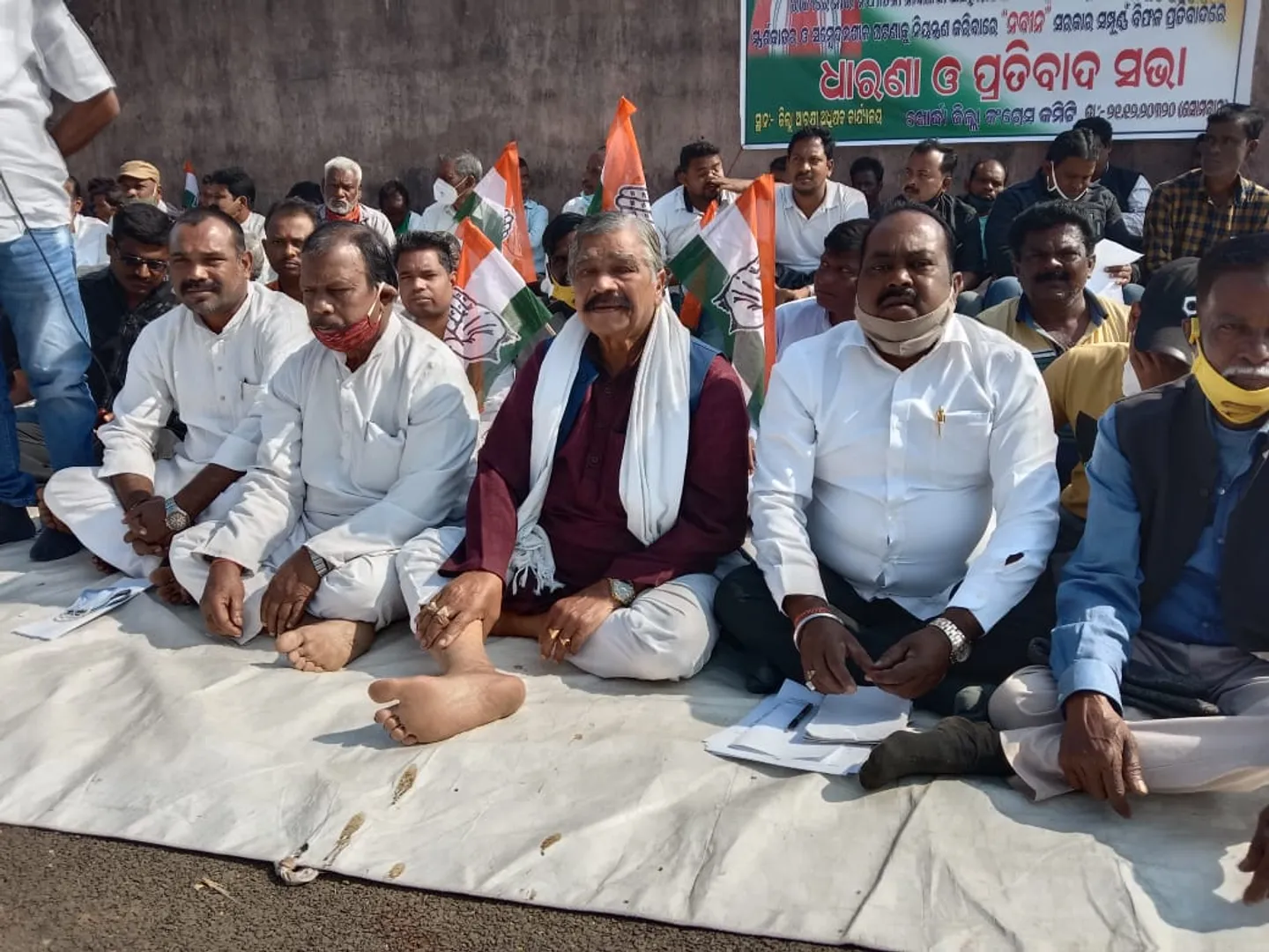 ରାଜ୍ୟରେ ଶିଶୁ ଅପହରଣ, ହତ୍ୟା ବିରୋଧରେ କଂଗ୍ରେସର ଧାରଣା