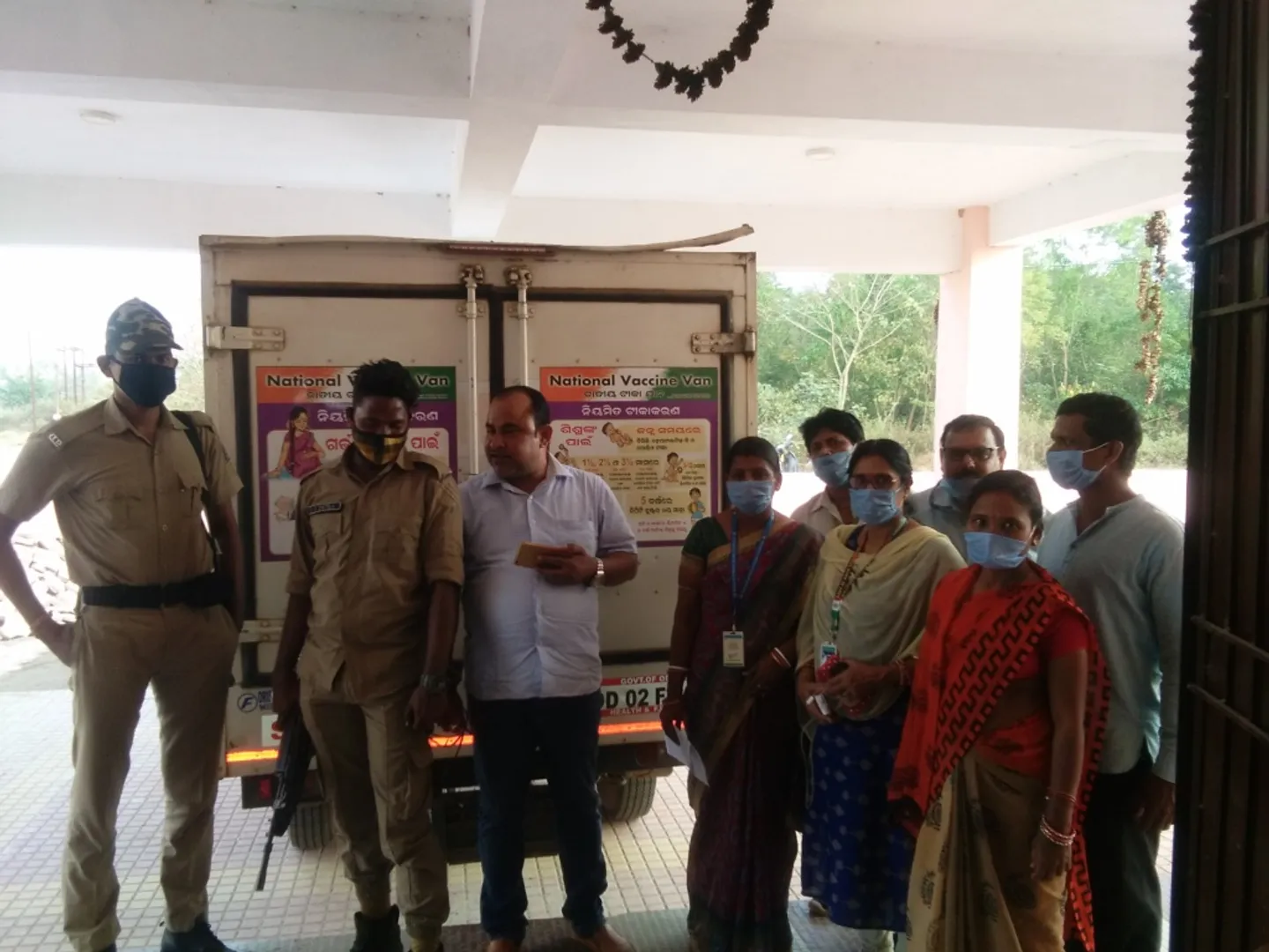 ଖୋର୍ଦ୍ଧାରେ  ପହଞ୍ଚିଲା ୬୧୫୦ କୋଭାସିଲ୍ଡ ଟିକା