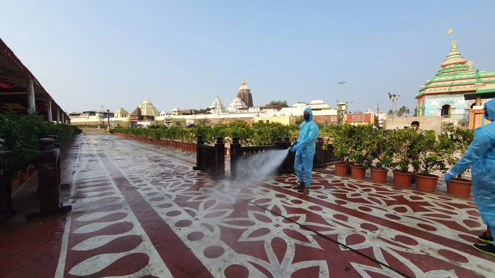 ରବିବାର ମହାପ୍ରଭୁଙ୍କ ଦର୍ଶନ ବନ୍ଦ ରହିଥିବା ବେଳେ ଭକ୍ତମାନେ ପତିତପାବନଙ୍କୁ ଦର୍ଶନ କରି ଫେରୁଛନ୍ତି, ଏଣେ ଚାଲିଛି ଶ୍ରୀମନ୍ଦିର ବିଶୋଧନ କାର୍ଯ୍ୟ