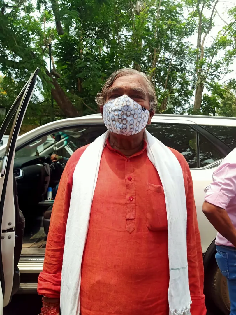 ଶେଷରେ ମାସ୍କ ପିନ୍ଧିଲେ ବିଧାୟକ ସୁରେଶ ରାଉତରାୟ