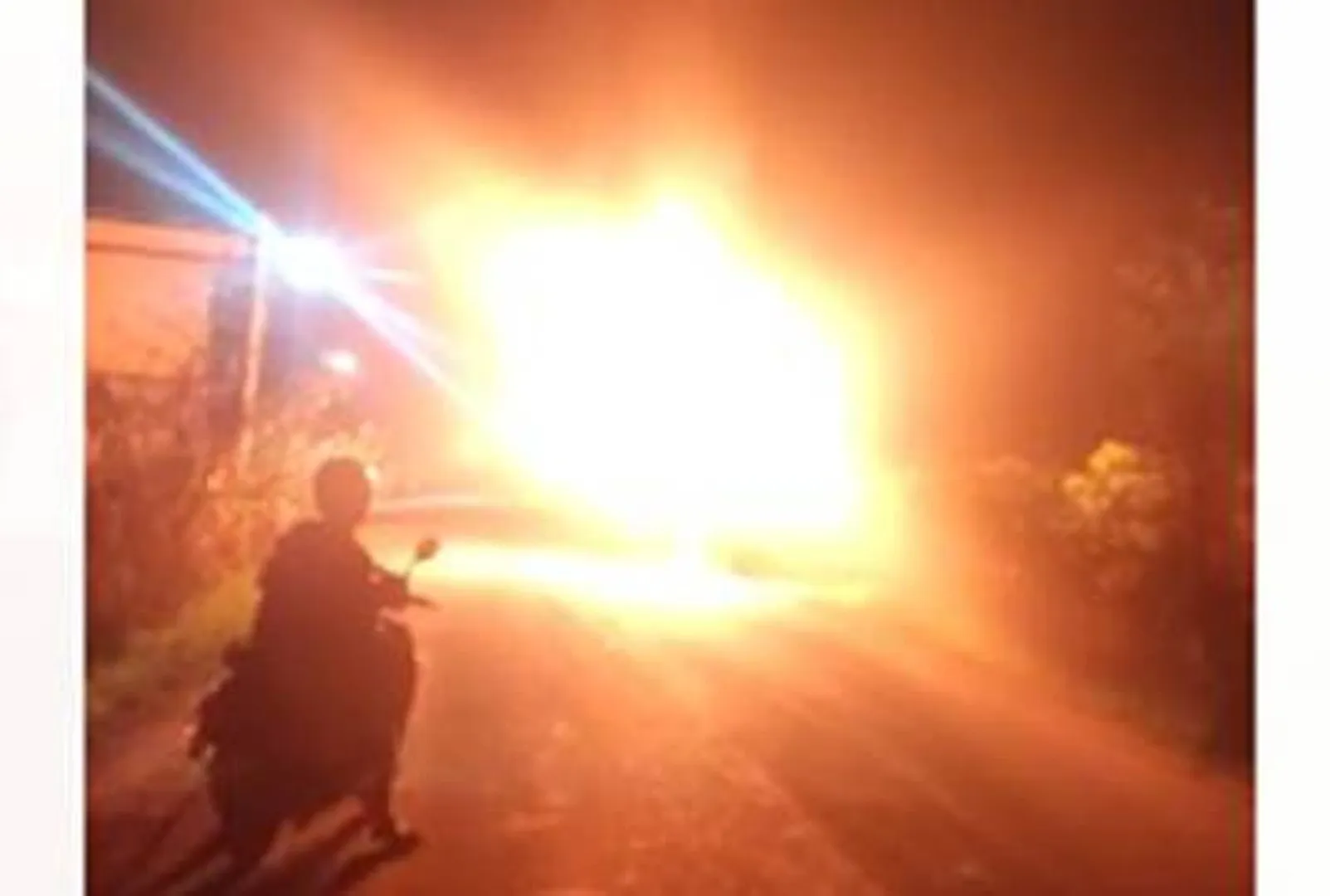 ଚଳନ୍ତା ଟ୍ରକରେ ନିଆଁ, ଅଳ୍ପକେ ବର୍ତ୍ତିଲେ ଡ୍ରାଇଭର୍