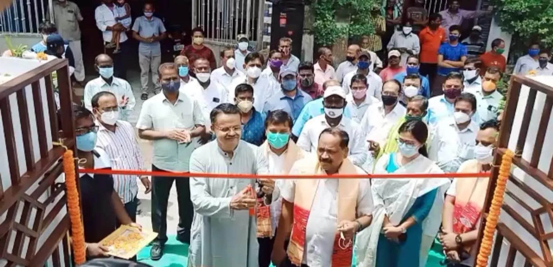 କଟକ: କଟକ ମହାନଗର ନିଗମ ପକ୍ଷରୁ ସାଆନ୍ତସାହିରେ ଚନ୍ଦନ ପୋଖରୀର ଉଦଘାଟନ