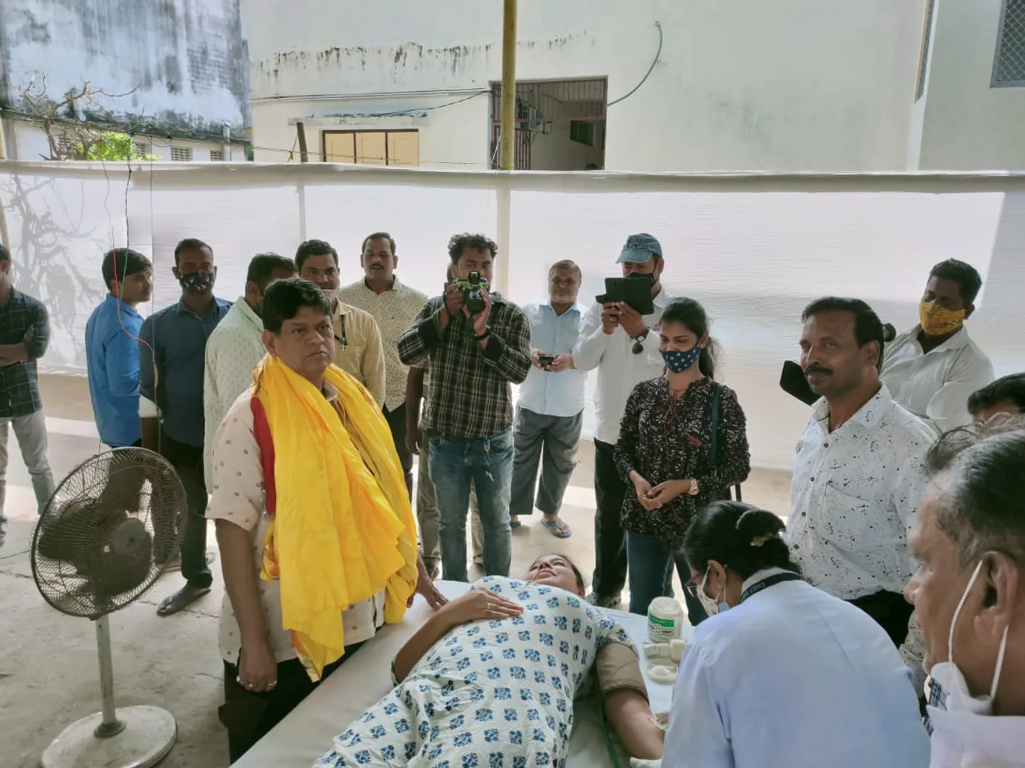 ପୁରୀ: ଆମ ଓଡ଼ିଶା ପକ୍ଷରୁ ଆୟୋଜିତ ରକ୍ତଦାନ ଶିବିରରେ ସମ୍ବାଦ ଗ୍ରୁପ୍ ଅଧ୍ୟକ୍ଷ ସୌମ୍ୟରଞ୍ଜନ ପଟ୍ଟନାୟକ