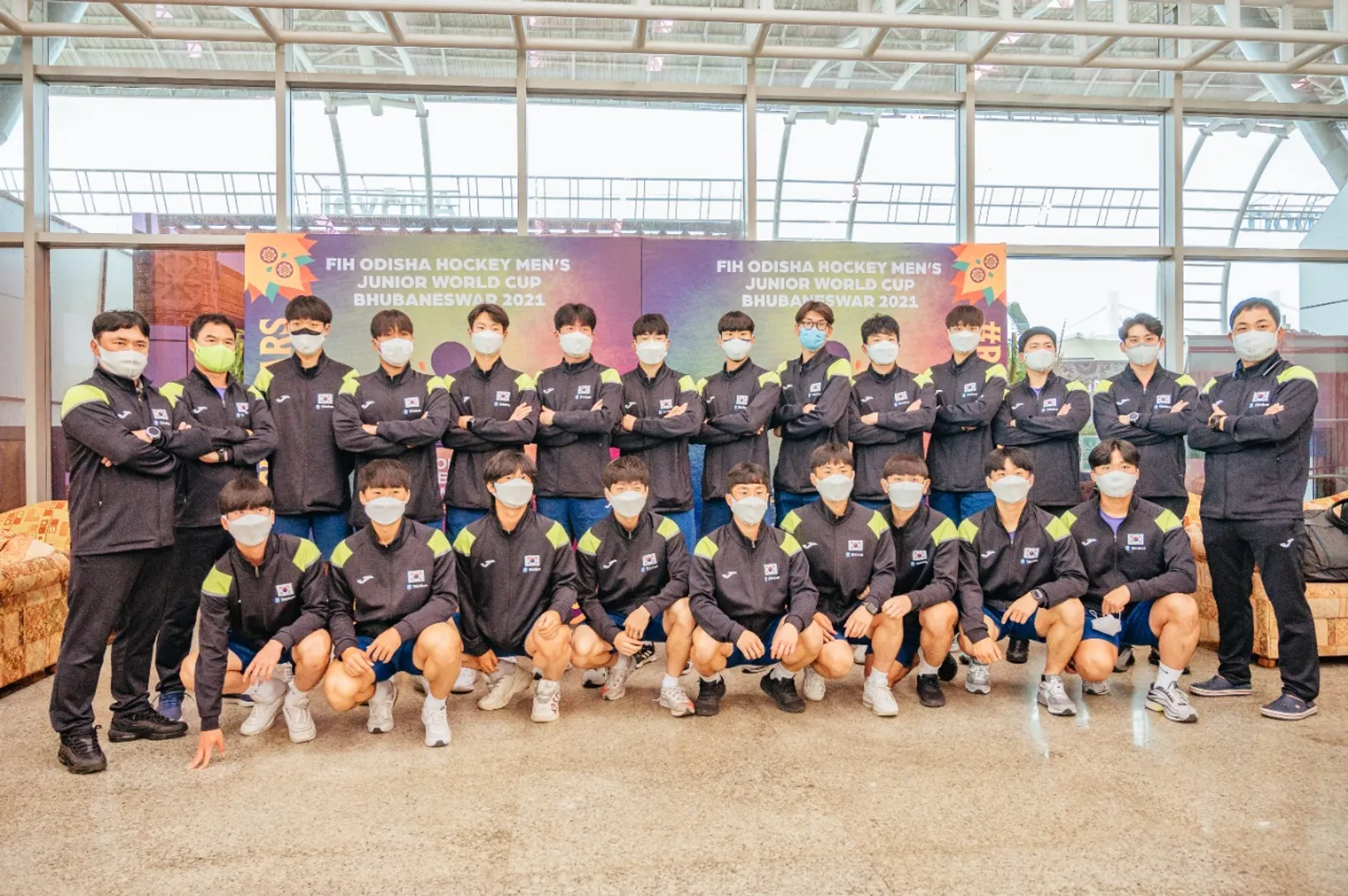 ଓଡ଼ିଶା କନିଷ୍ଠ ପୁରୁଷ ହକି ବିଶ୍ବକପ୍‌: ଭୁବନେଶ୍ବରରେ କୋରିଆ ଟିମ୍‌।