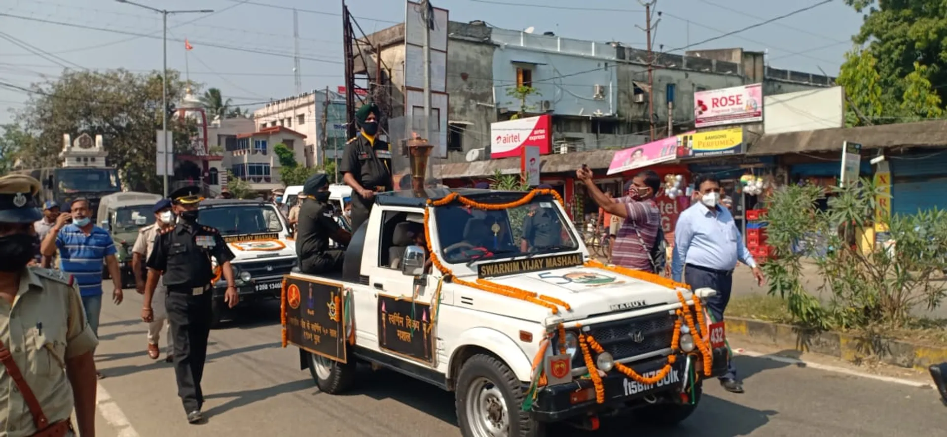 ବାଲେଶ୍ୱରରେ ସ୍ବର୍ଣ୍ଣିମ ବିଜୟ ମଶାଲ ରାଲି