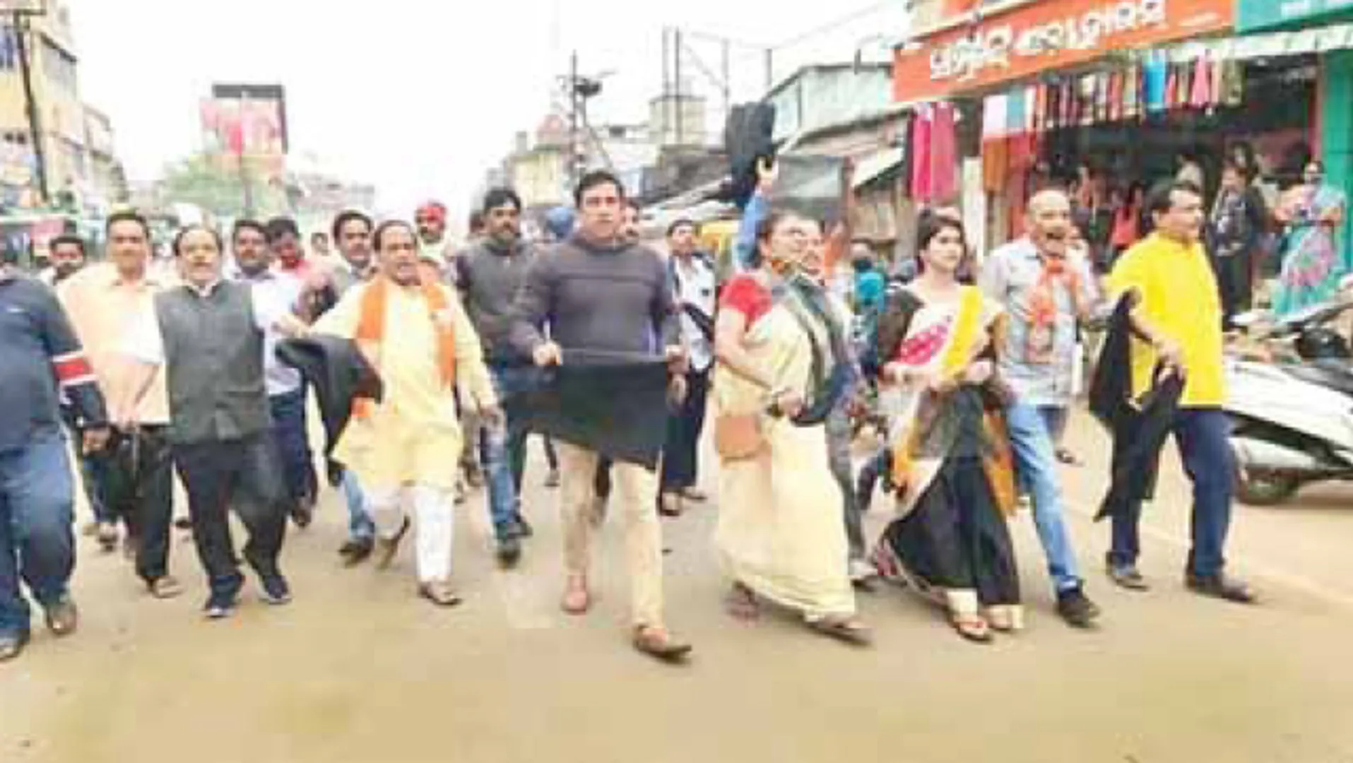 କଳା ପତାକା ପ୍ରଦର୍ଶନ ନେଇ ବିଜେପି- ବିଜେଡି ମୁହାଁମୁହିଁ