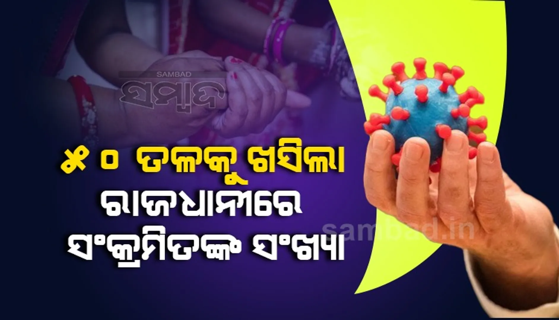 ଖୁସି ଖବର: ଅନେକ ଦିନ ପରେ ଭୁବନେଶ୍ବରରେ କରୋନା ସଂକ୍ରମିତଙ୍କ ସଂଖ୍ୟା ୫୦ ତଳକୁ ଖସିଛି