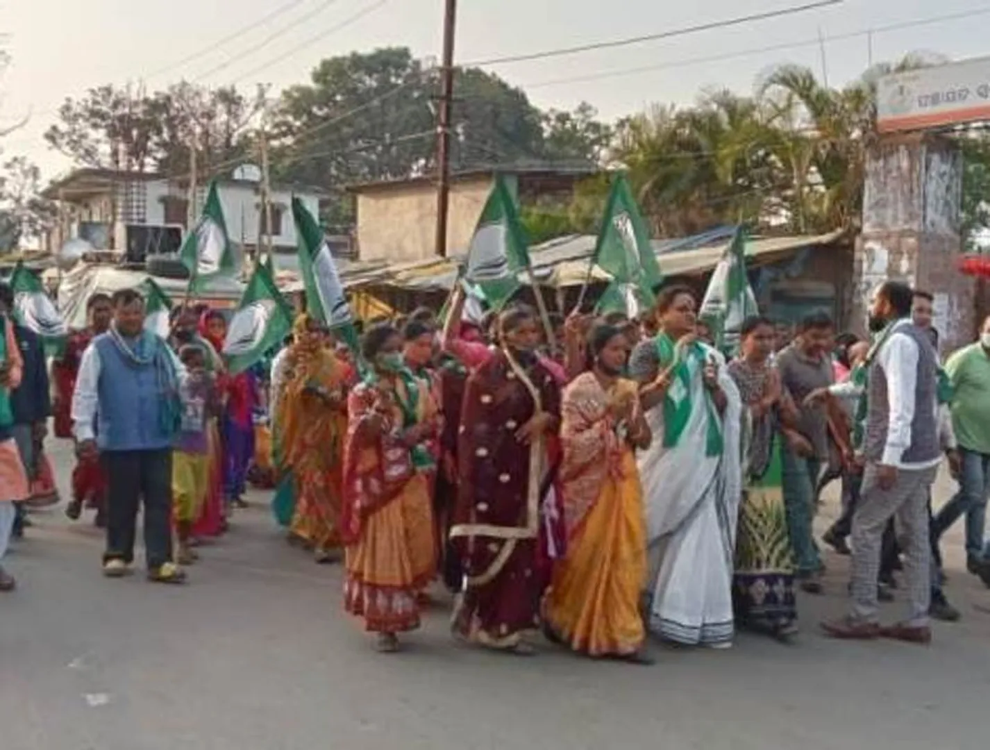 ବୈପାରିଗୁଡାରେ ମୀରା ପରିଡ଼ାଙ୍କ ନିର୍ବାଚନ ପ୍ରଚାର ରାଲି