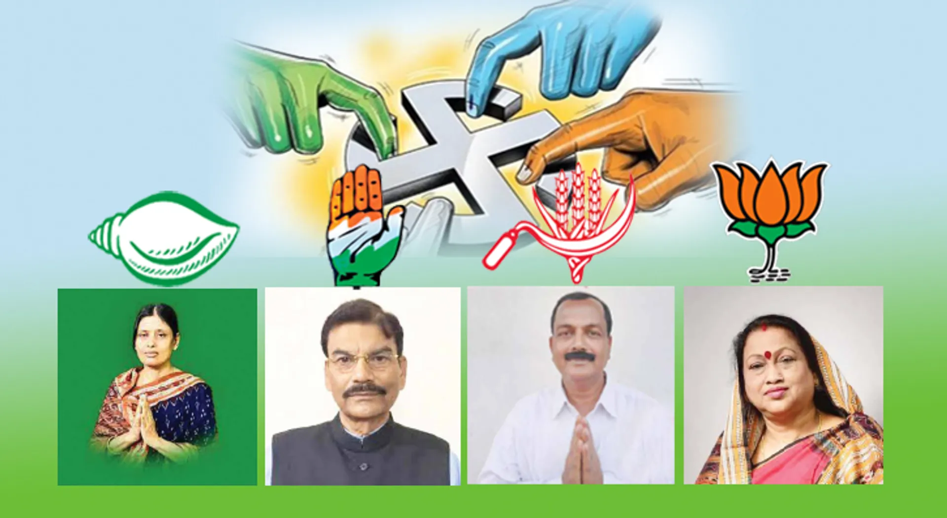 ବ୍ରଜରାଜନଗର ଉପନିର୍ବାଚନ: ବିଜେଡିରୁ ଅଳକା, କଂଗ୍ରେସରୁ କିଶୋର