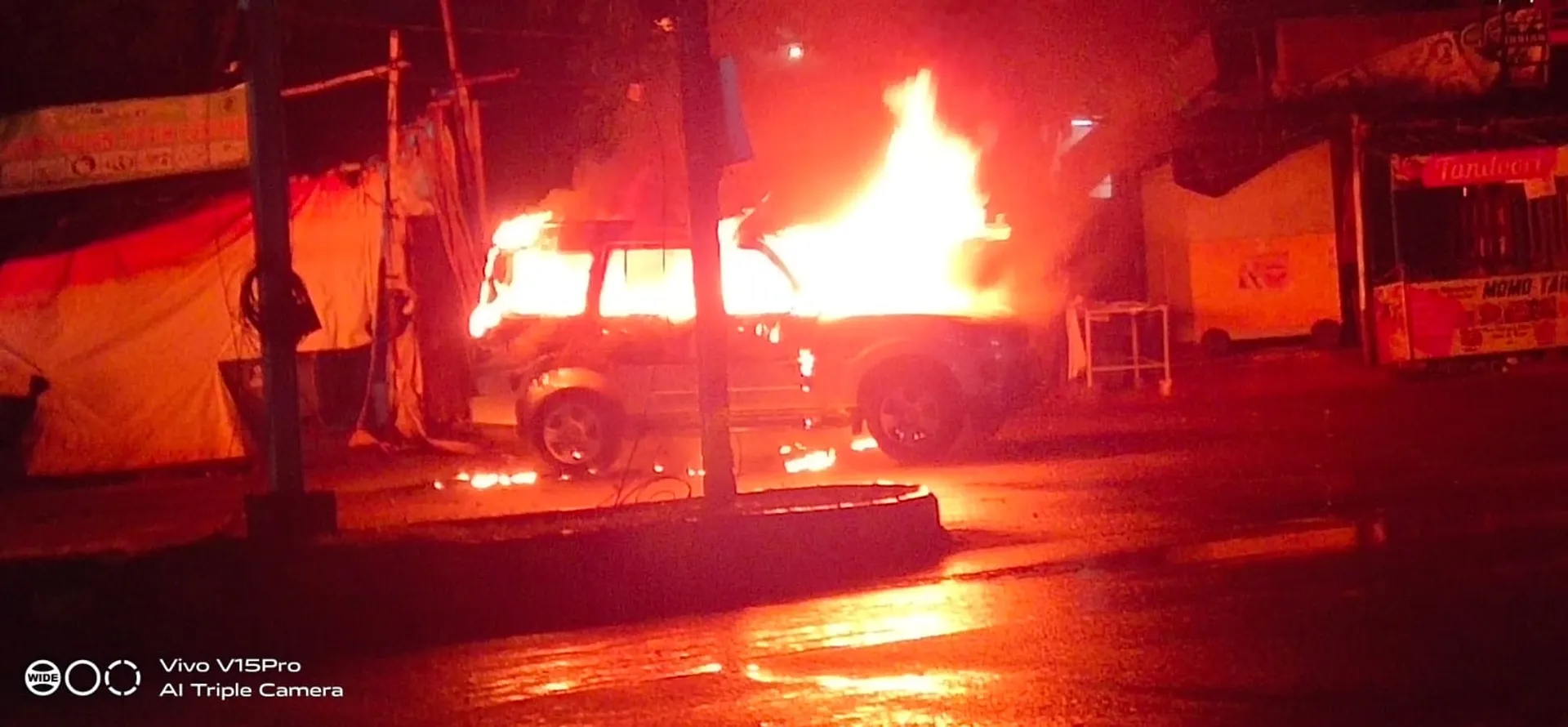 ଭୁବନେଶ୍ୱରରେ ବଚସା ହେବାରୁ ସ୍କର୍ପିଓରେ ନିଆଁ ଲଗାଇଦେଲେ ଦହିବରା ବେପାରୀ!