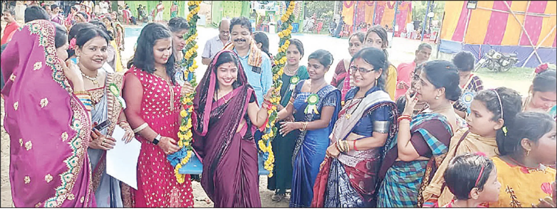ଧଉଳିରେ ରଜ ମହୋତ୍ସବ