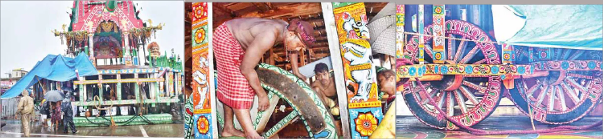 ସରିଲା ତିନି ରଥର ମରାମତି